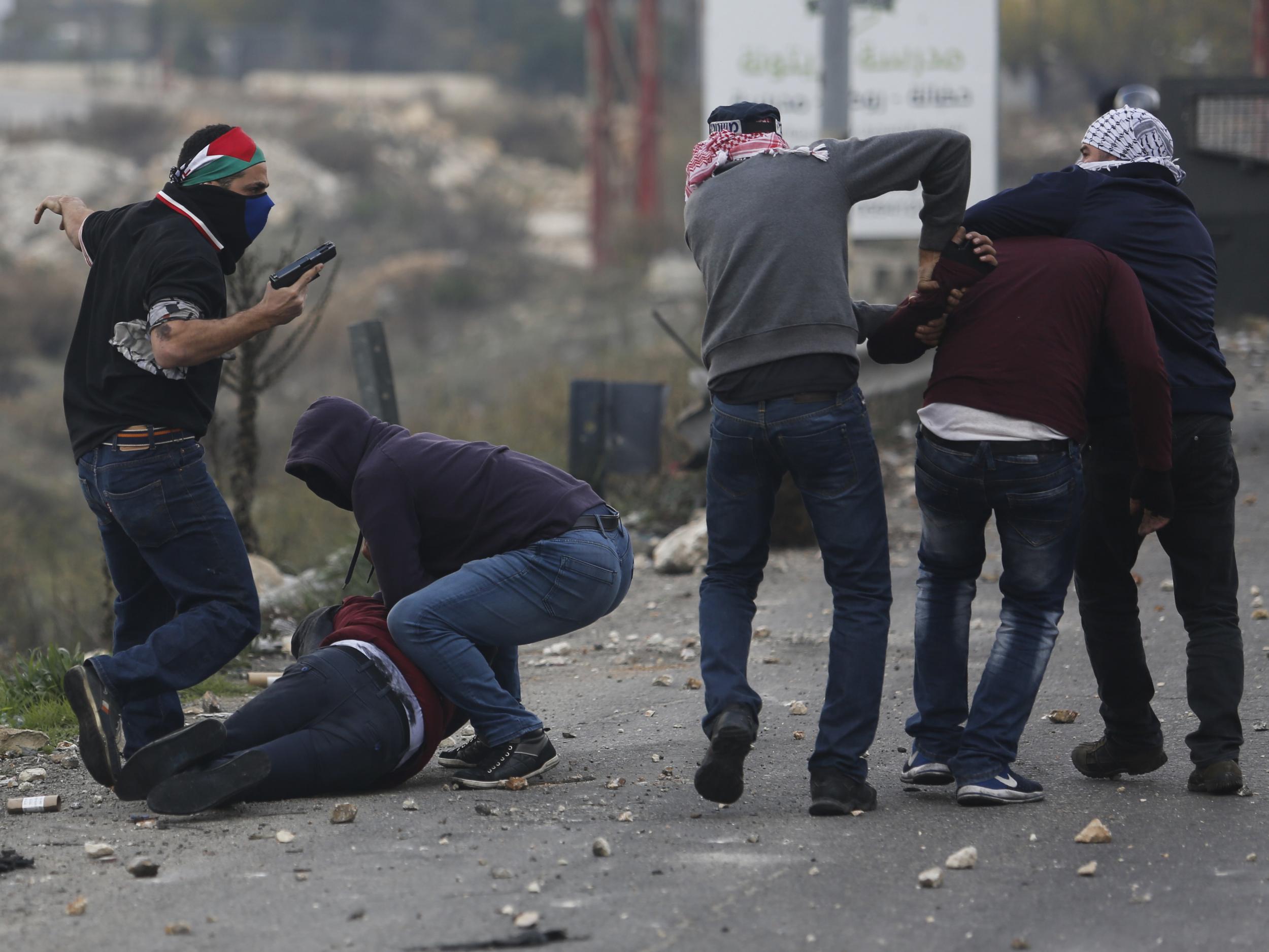 Police arrest Palestinian following protests against Trump’s decision to recognise Jerusalem as the capital of Israel