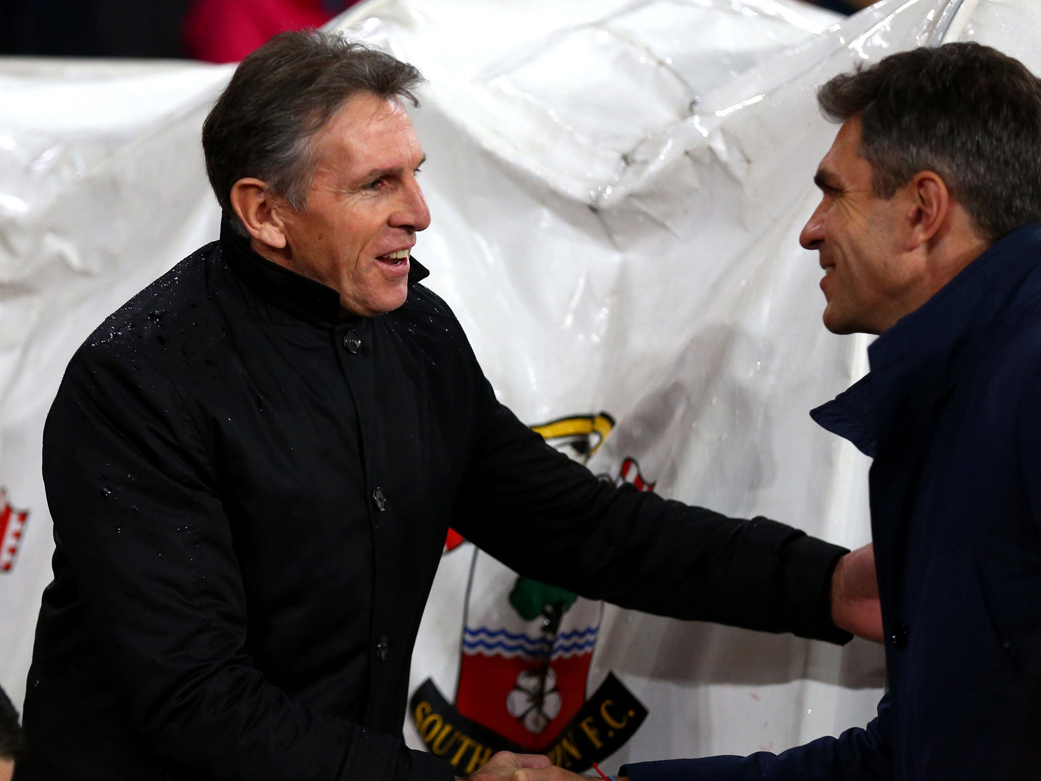 Claude Puel made a point on his return to Southampton