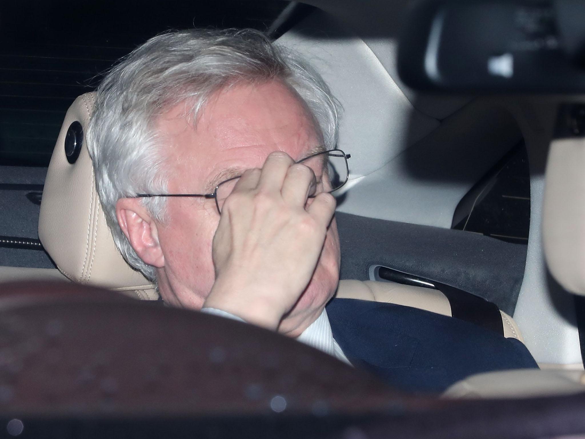 Brexit Secretary David Davis after the Government lost the vote