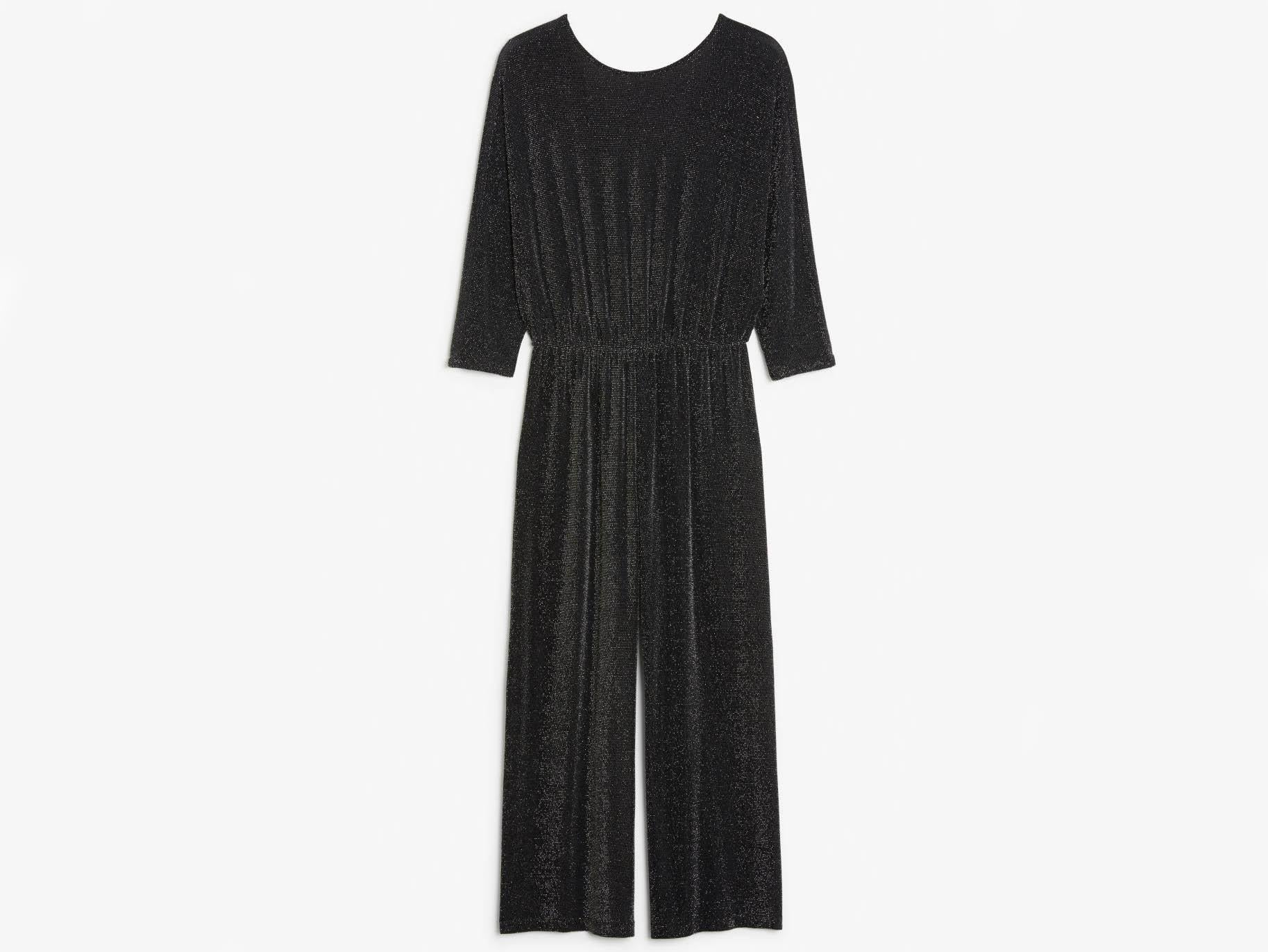 Glitter Jumpsuit, £30, Monki