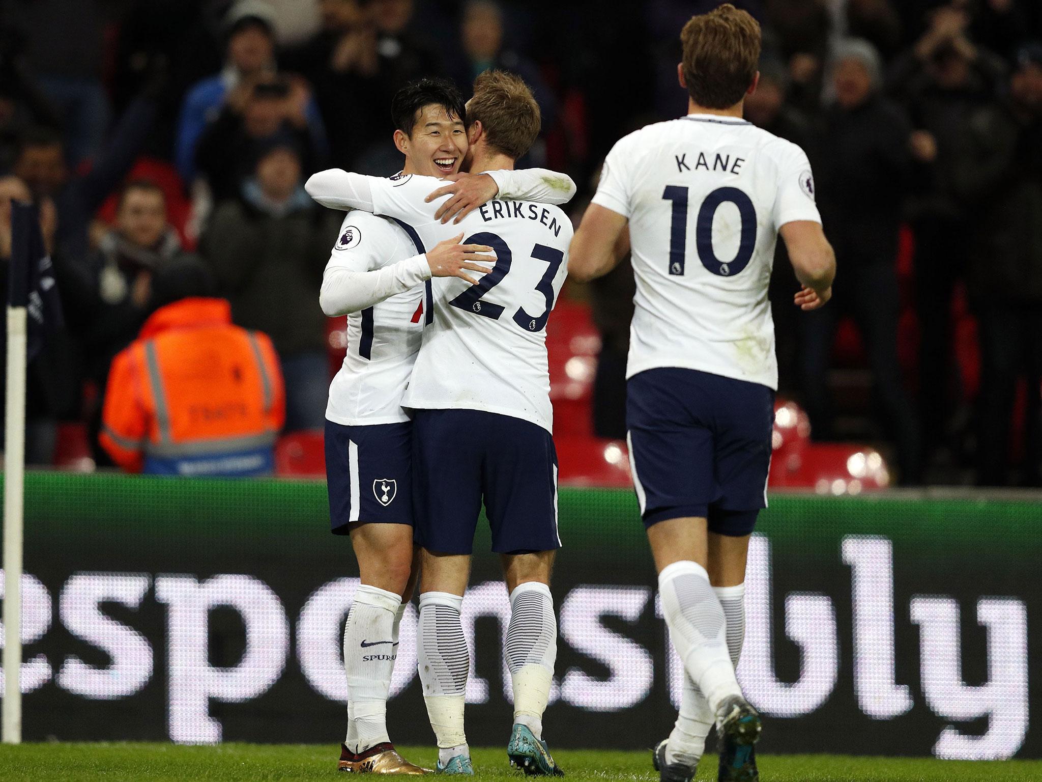 Tottenham took four points off Manchester City last season