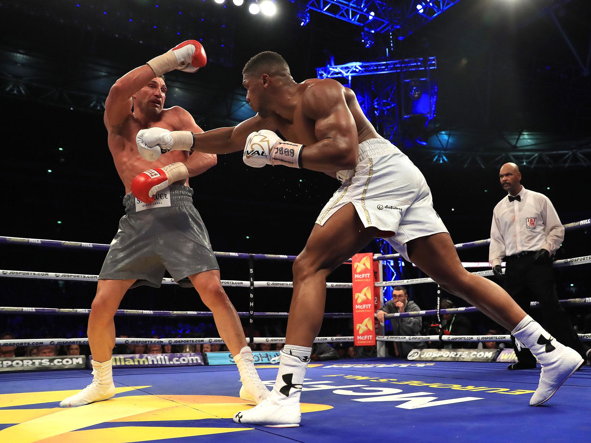 Joshua hopes to unify the belts