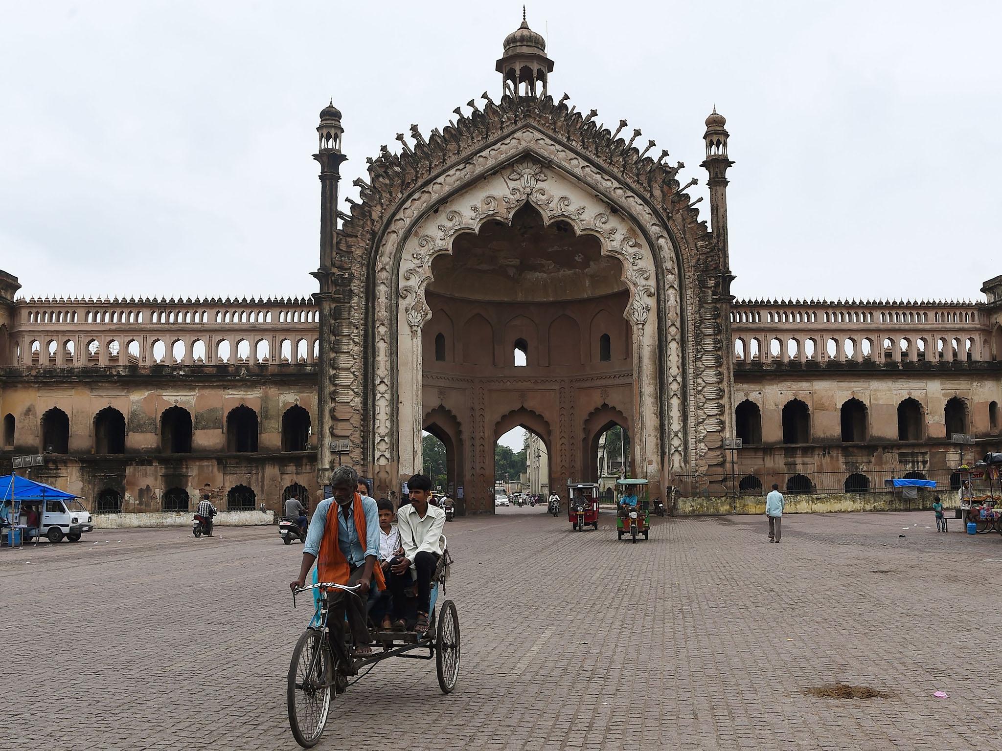 The incident happened on the outskirts of Lucknow in the northern state of Uttar Pradesh