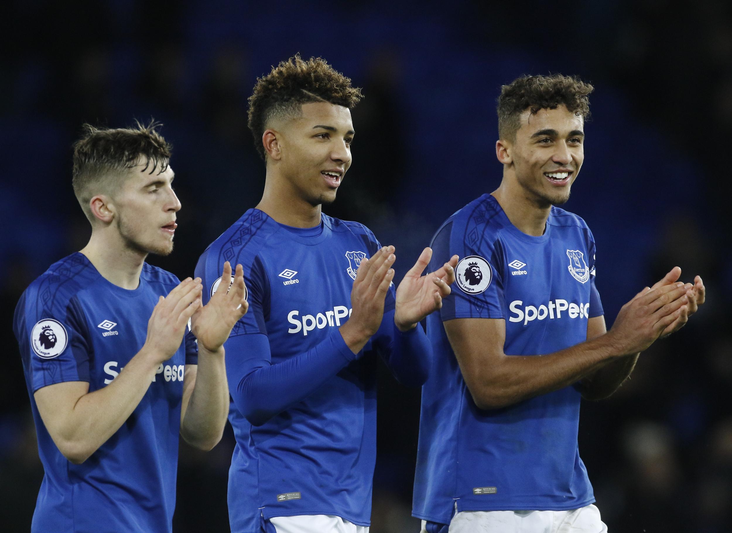 Jonjoe Kenny, Mason Holgate and Dominic Calvert-Lewin have signed new deals