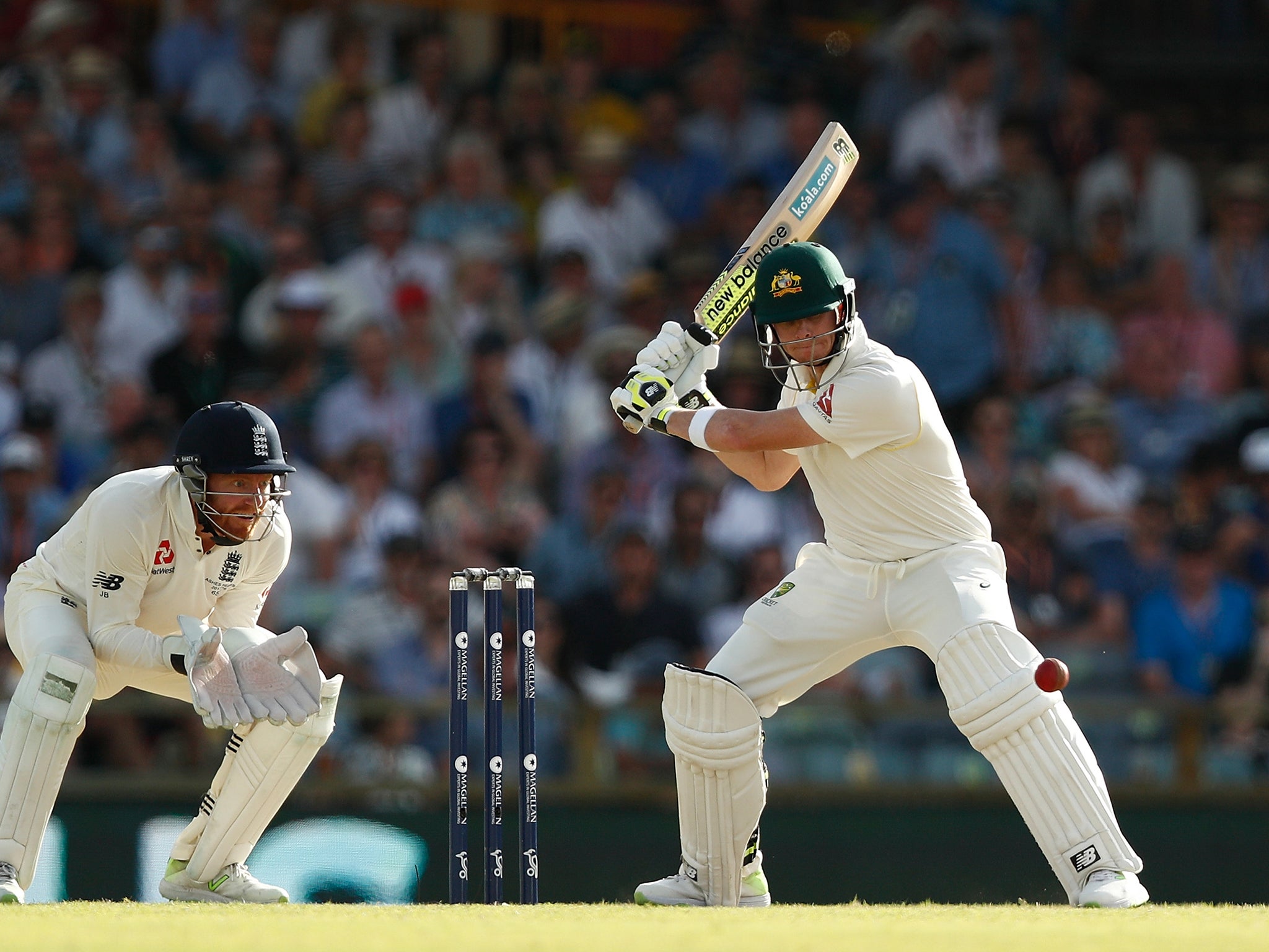 &#13;
Steve Smith oozed class as he effortlessly moved within reach of yet another century &#13;