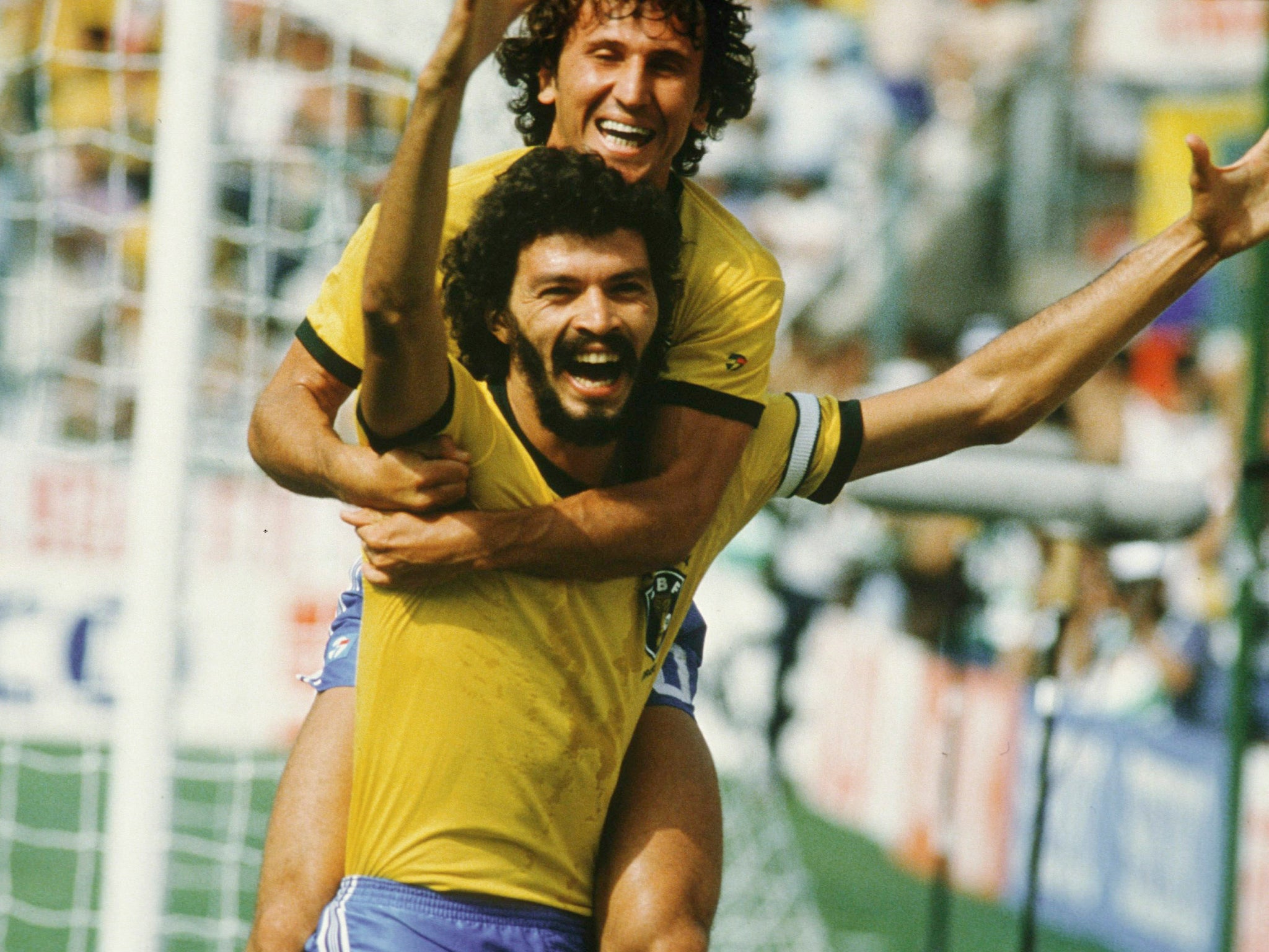 Brazilian Socrates said that 'beauty comes first, victory is secondary and what really matters is joy'