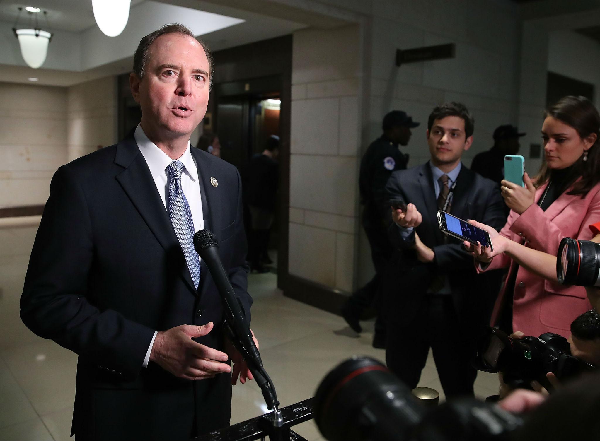 Ranking member Adam Schiff