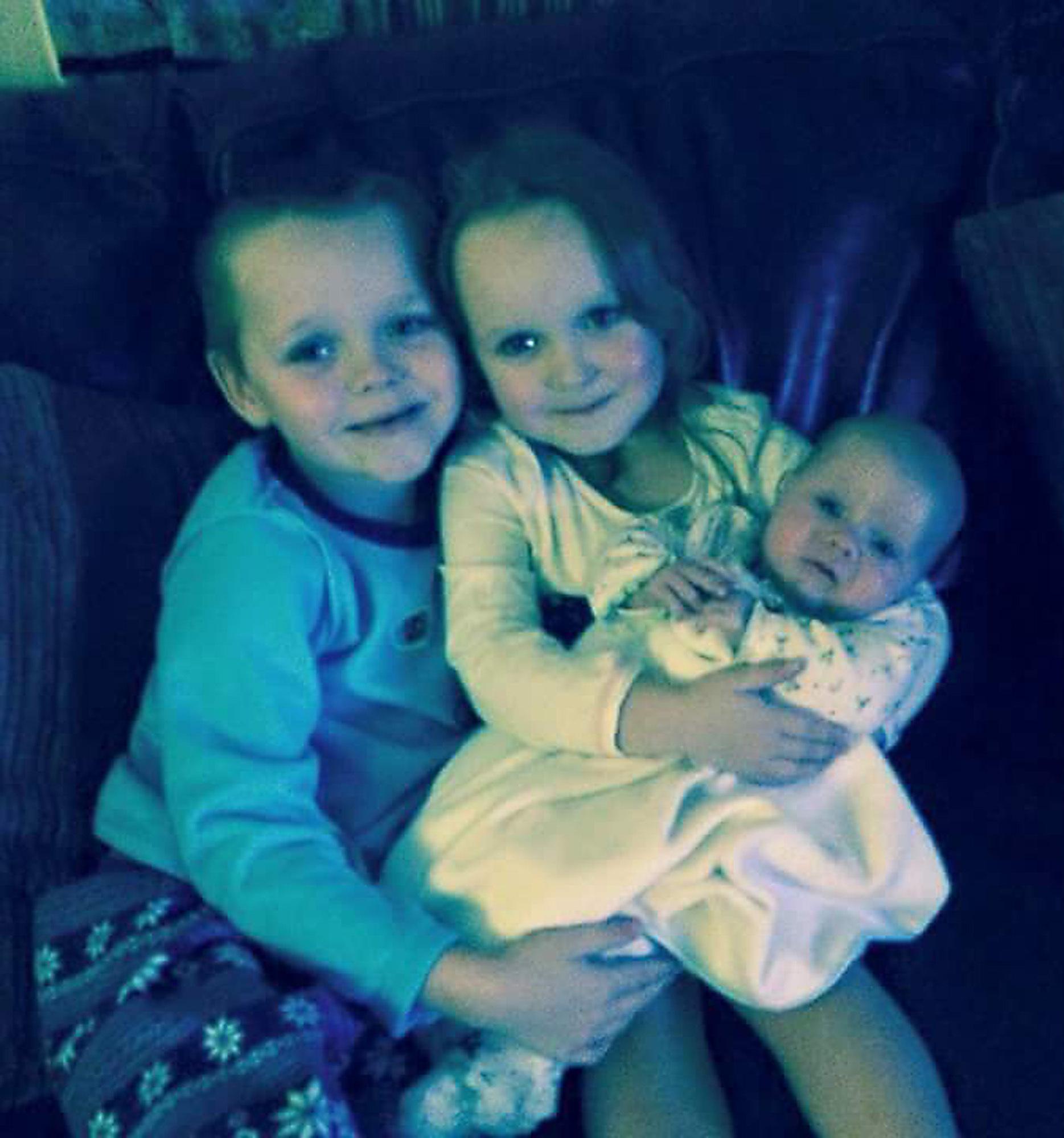 Siblings Brandon, Lacie and Lia Pearson died in the house fire