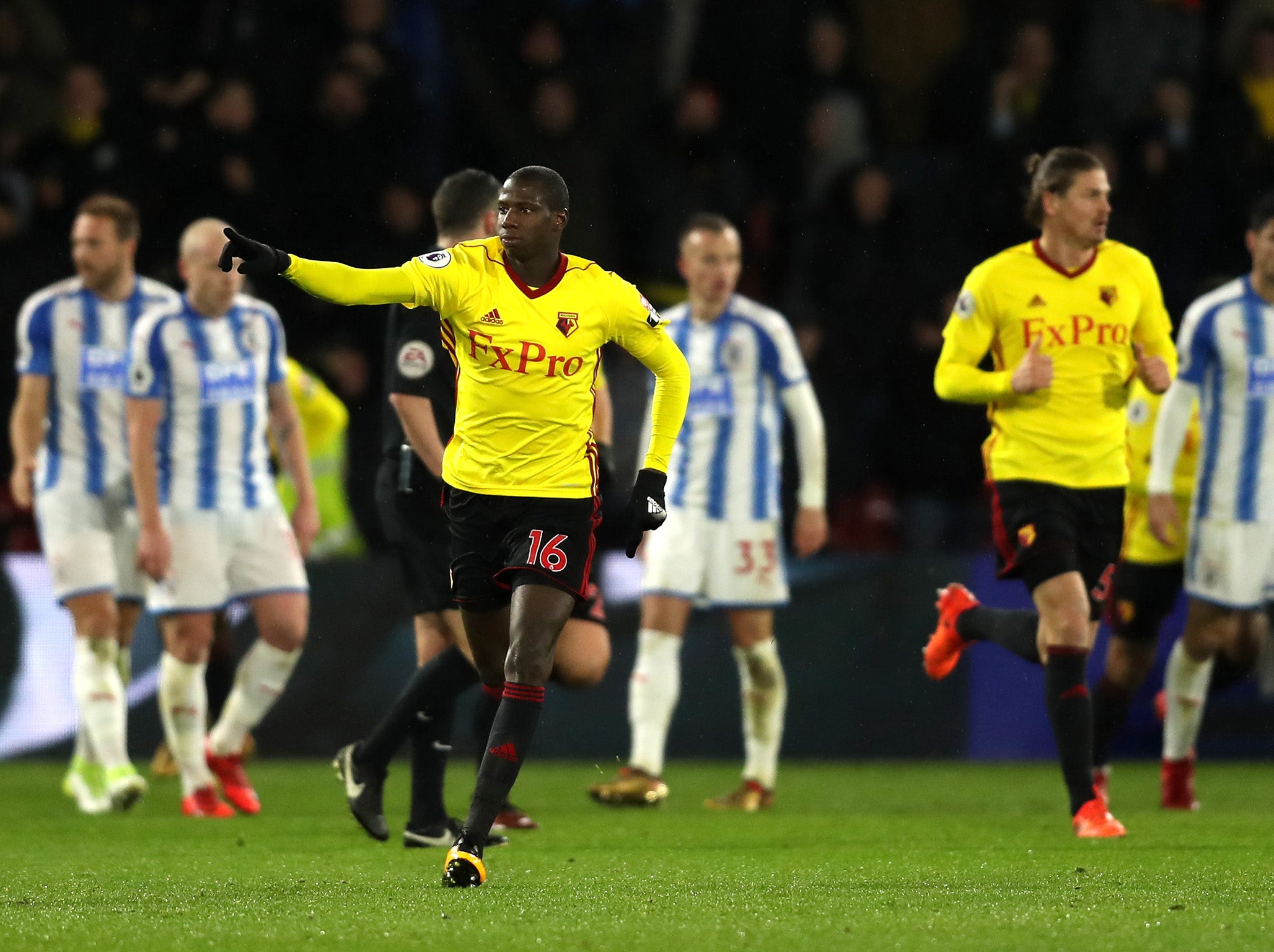 Doucouré pulled one back for the hosts