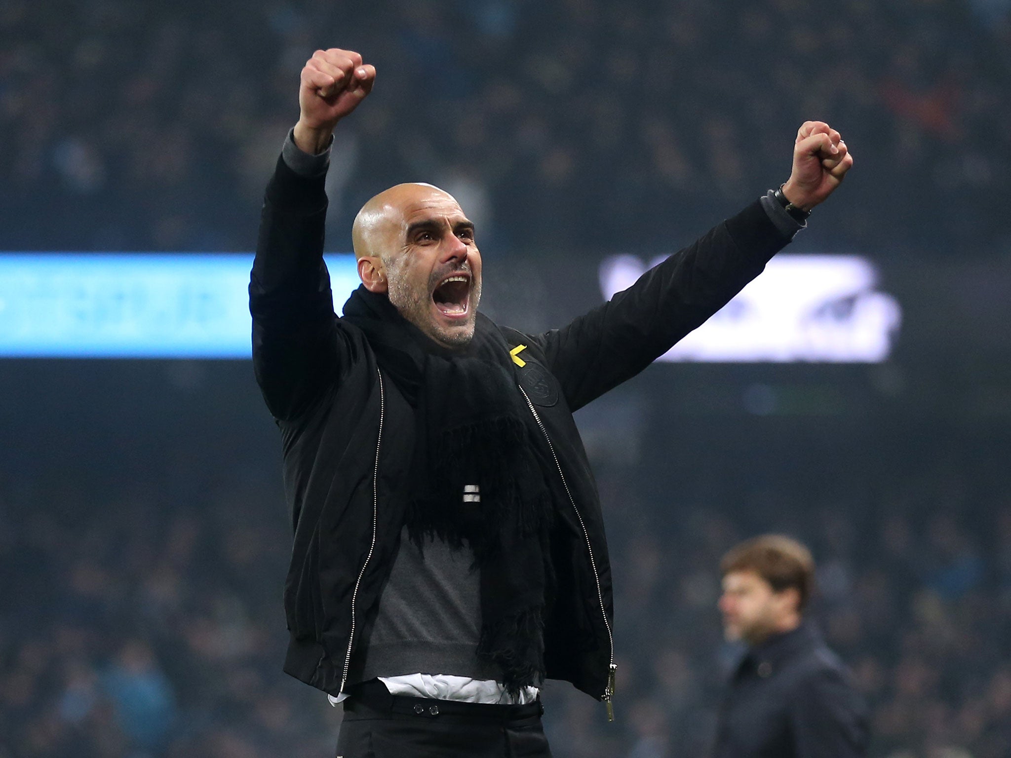 Pep Guardiola's side are showing no signs of letting up