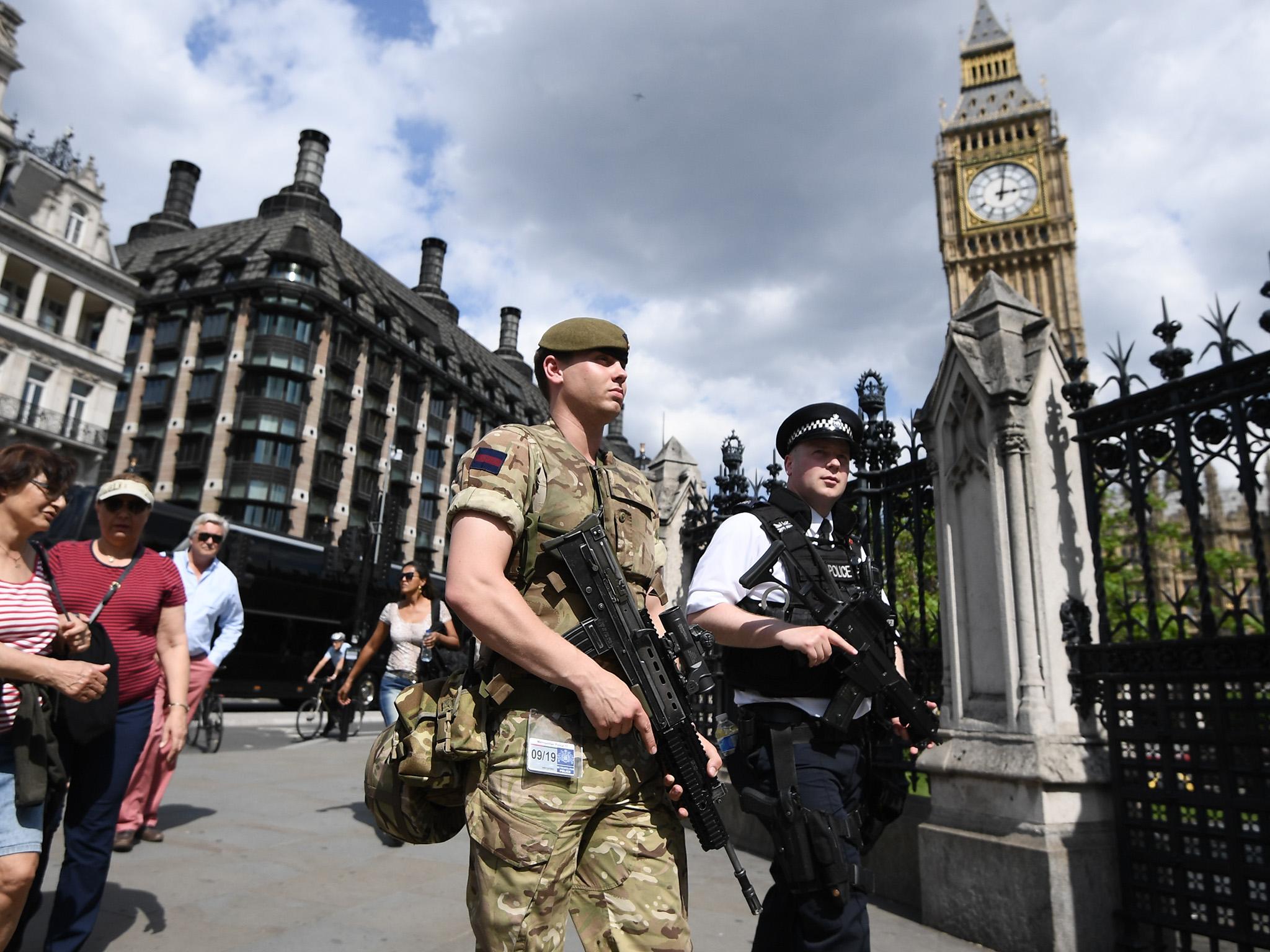 A survey by Ipsos MORI across 28 countries shows 65 per cent of people in the UK fear a terror attack will take place on home soil this year – more than any other country