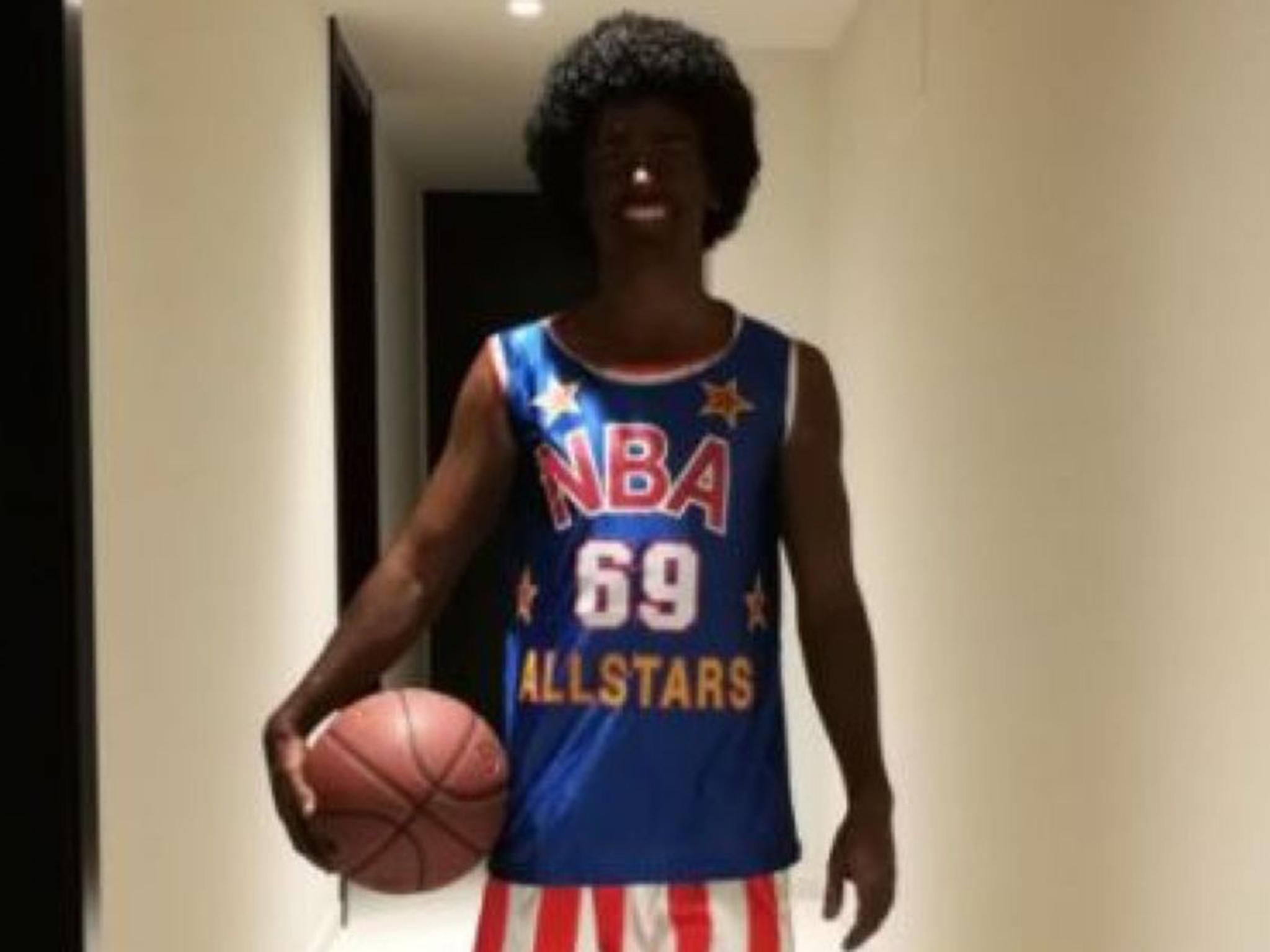 Griezmann's photo has caused real controversy on social media