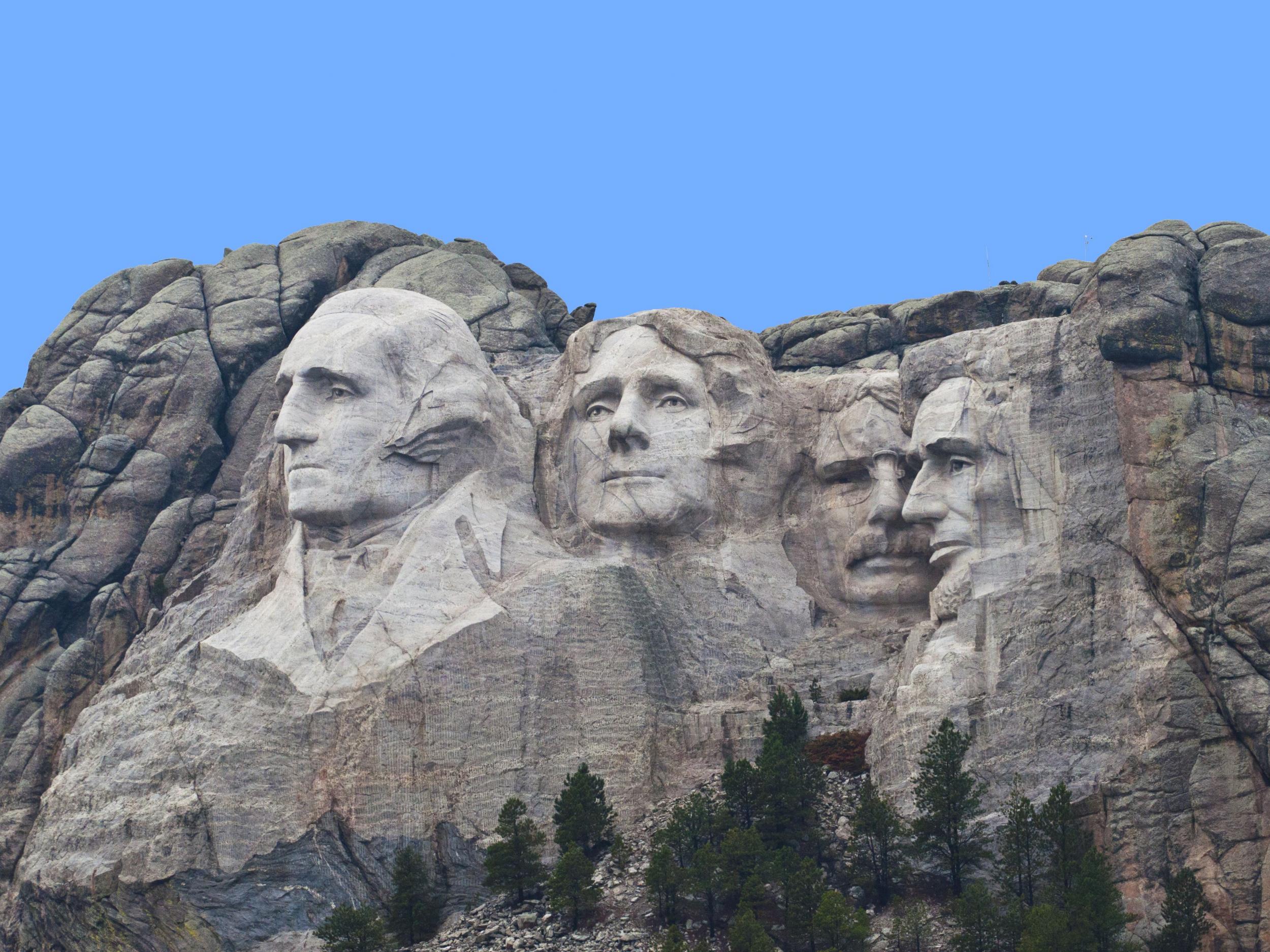 Famous faces: the Mount Rushmore National Memorial was completed in 1941