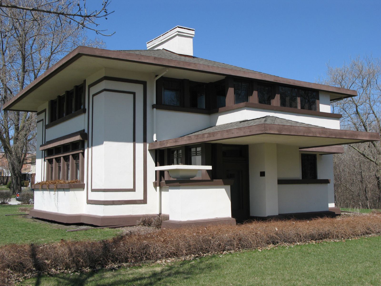 Frank Lloyd Wright’s Stockman House in Mason City was the scene of a particularly embarrassing tantrum