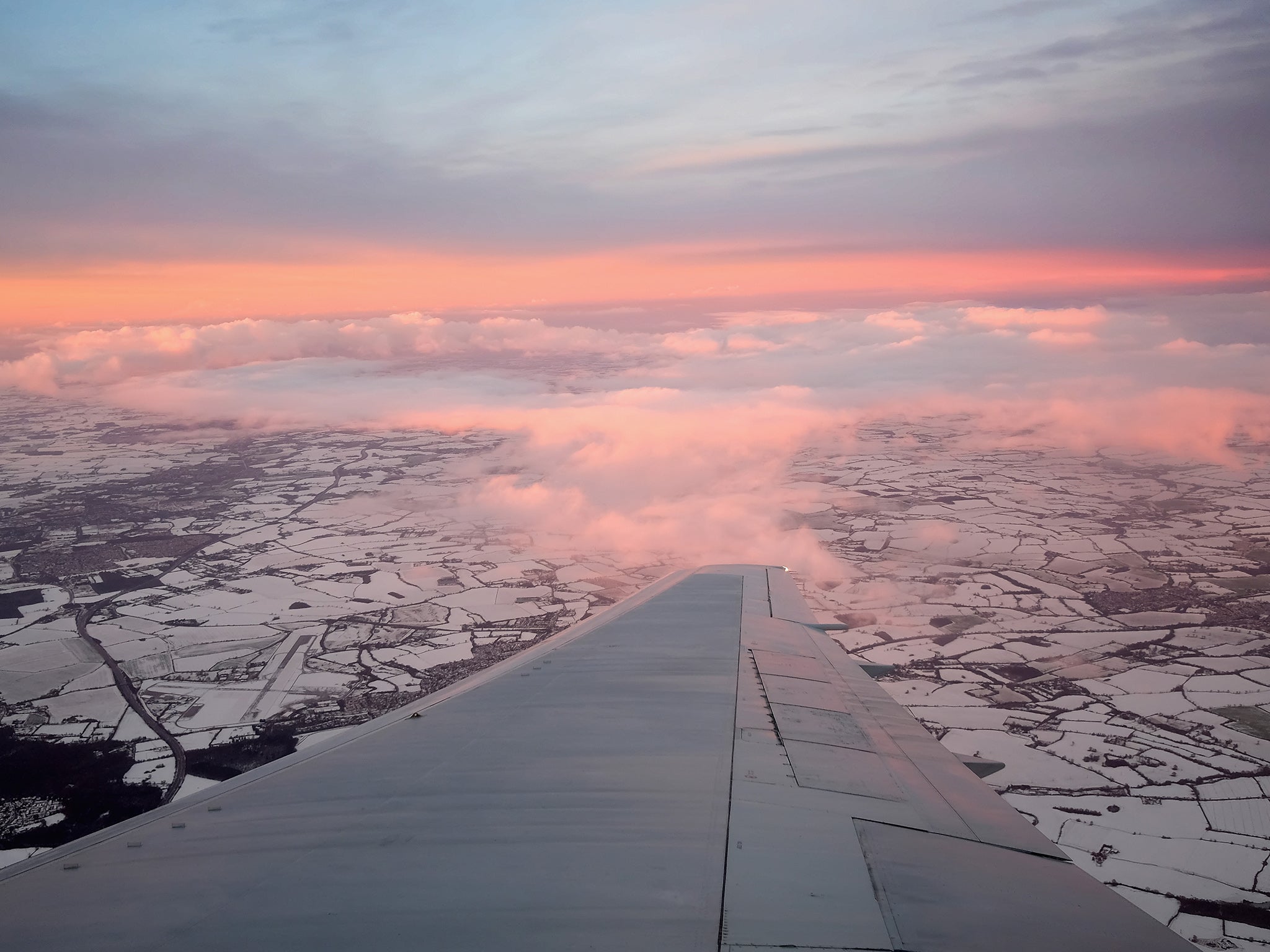 The cancellations come a week after thousands of passengers were stranded after wintry conditions hit British airports