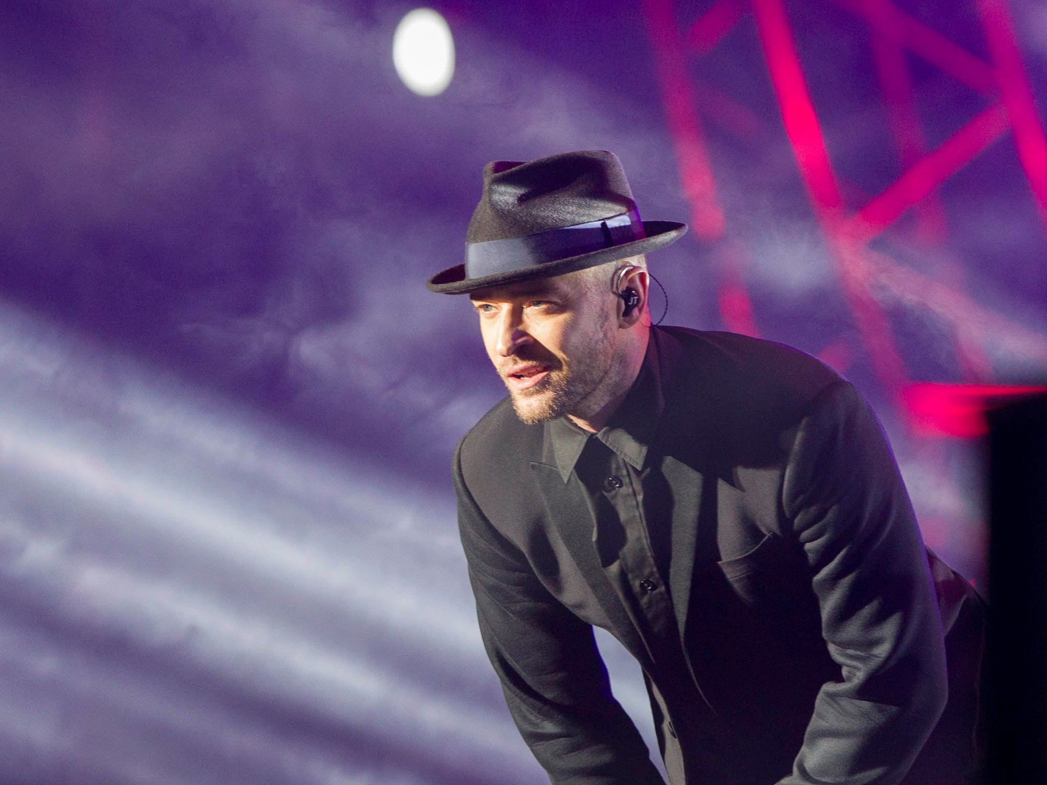 Justin Timberlake performs