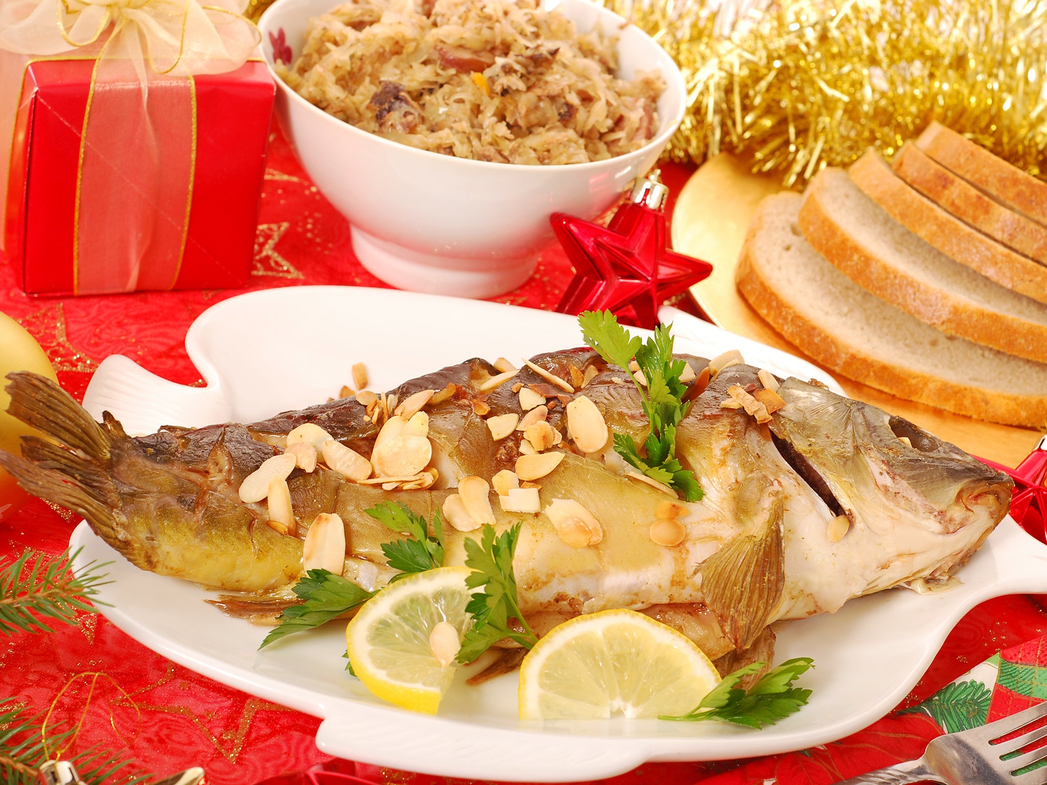 Carp is commonly fried in breadcrumbs or baked for Wigilia, but the auspicious dish is not to everyone’s taste