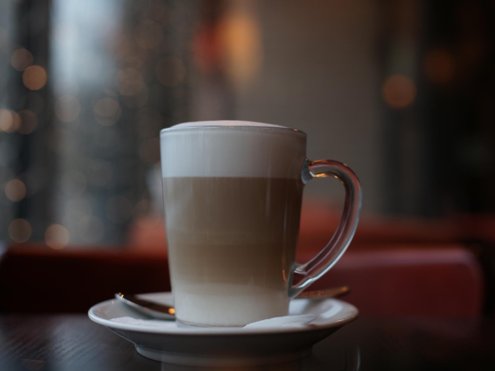 The #layeredlatte was created by accident (Shutterstock)