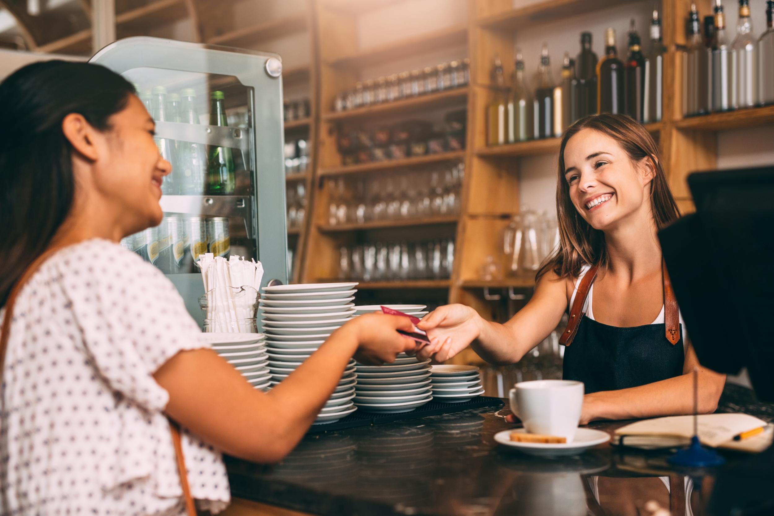 One woman broke her shopping ban with lattes