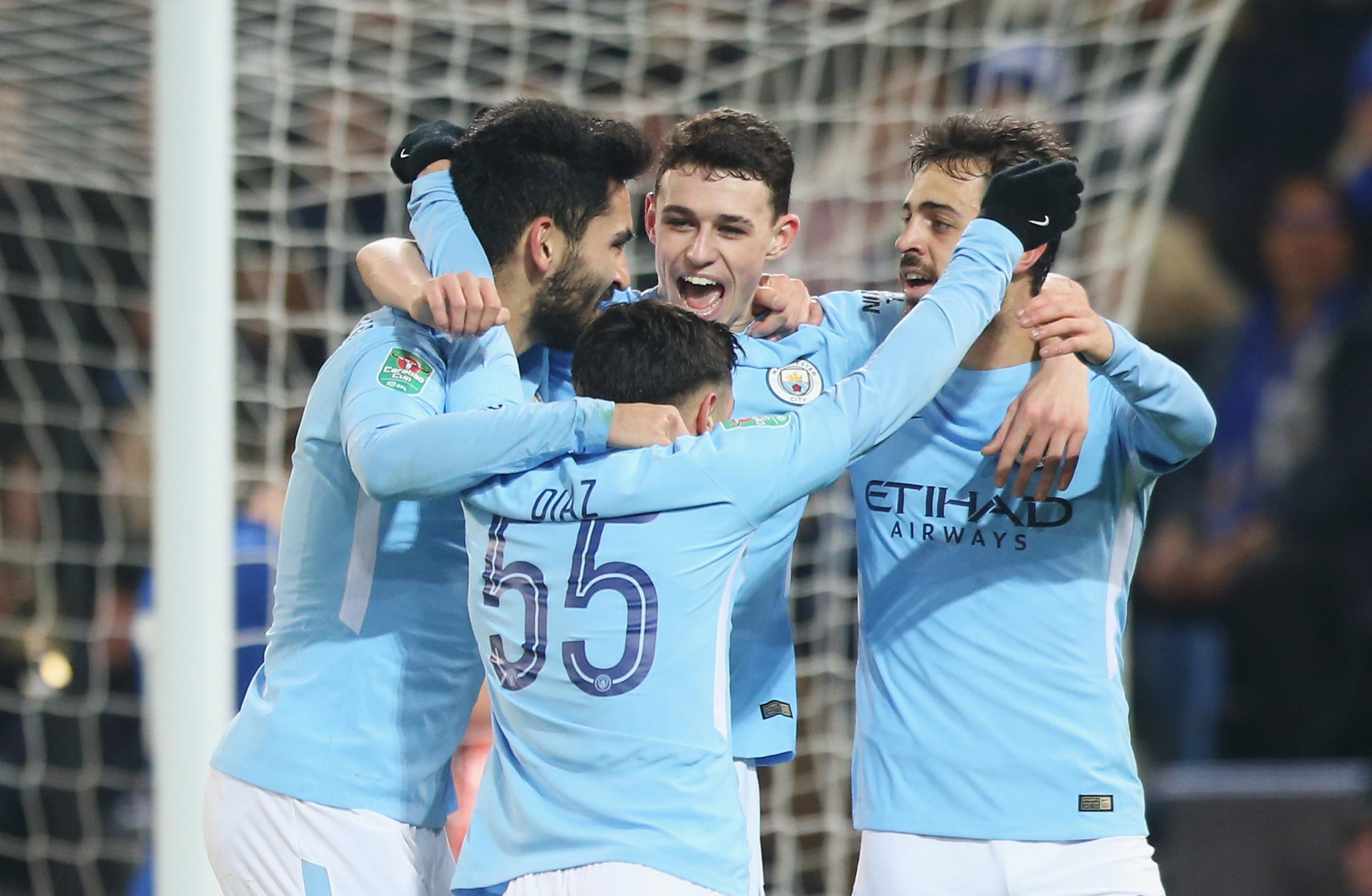 City's players celebrate