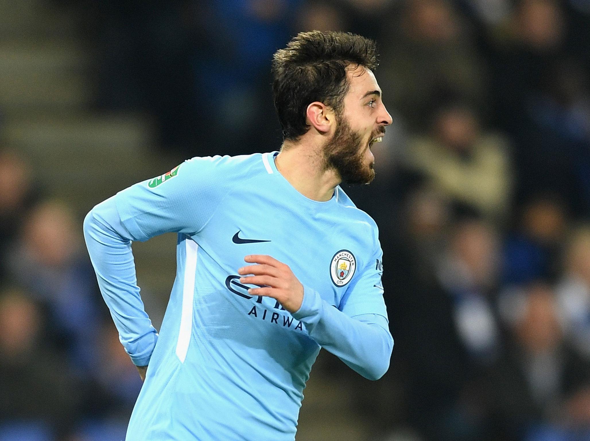 Bernardo Silva scored the opener as City made it into the last four