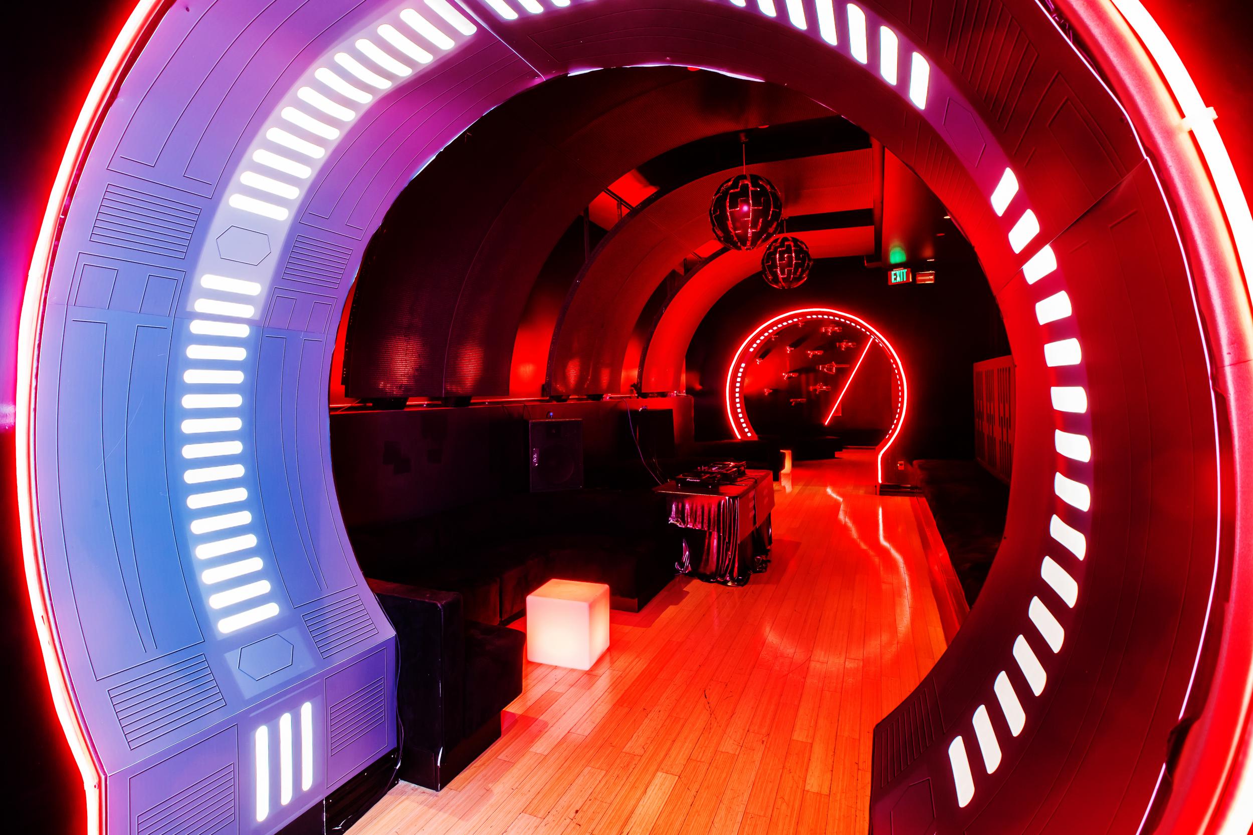 The Darkside Bar is only in this galaxy for a whirlwind visit