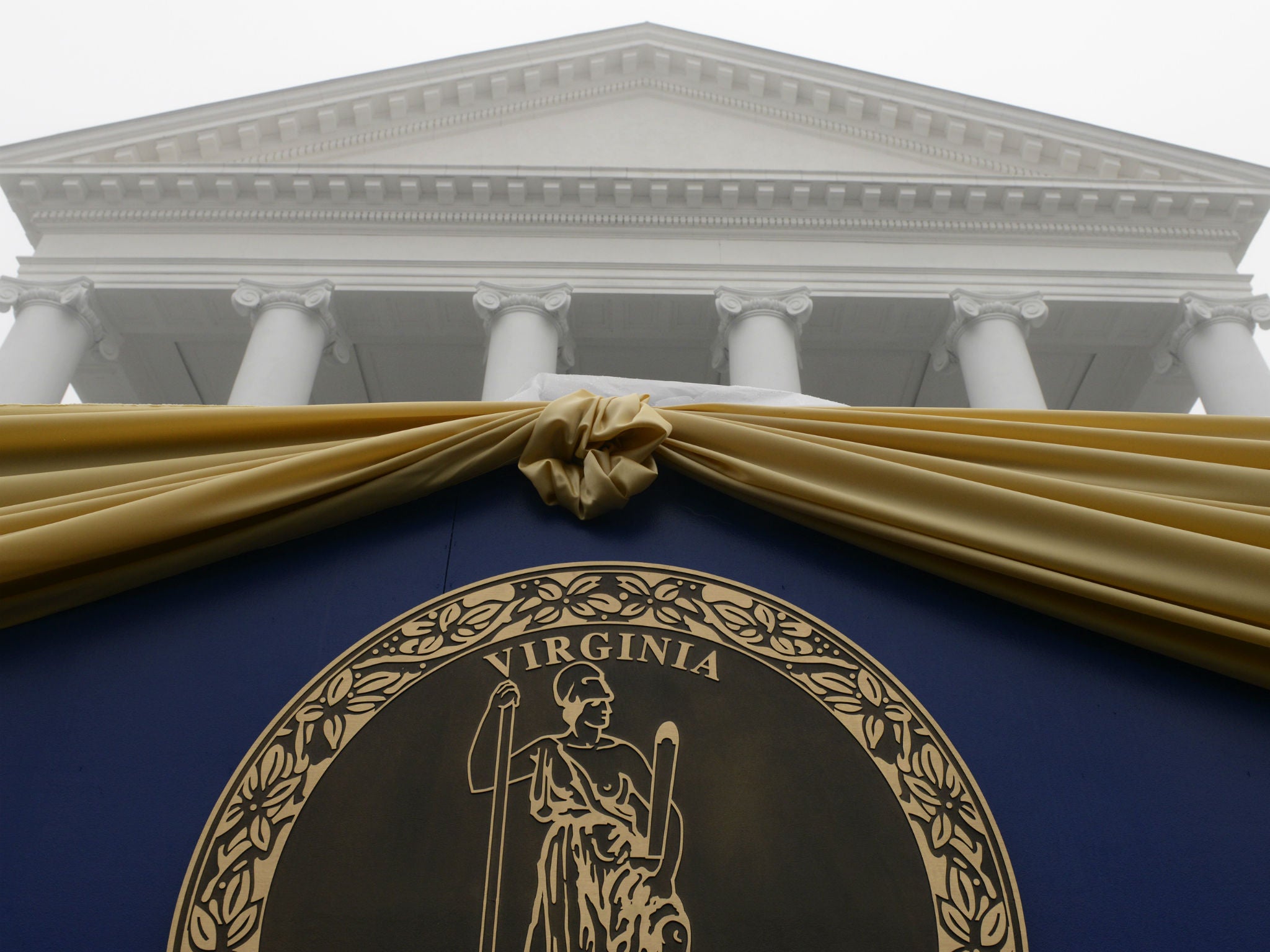 A view of the Virginia State Capitol in Richmond