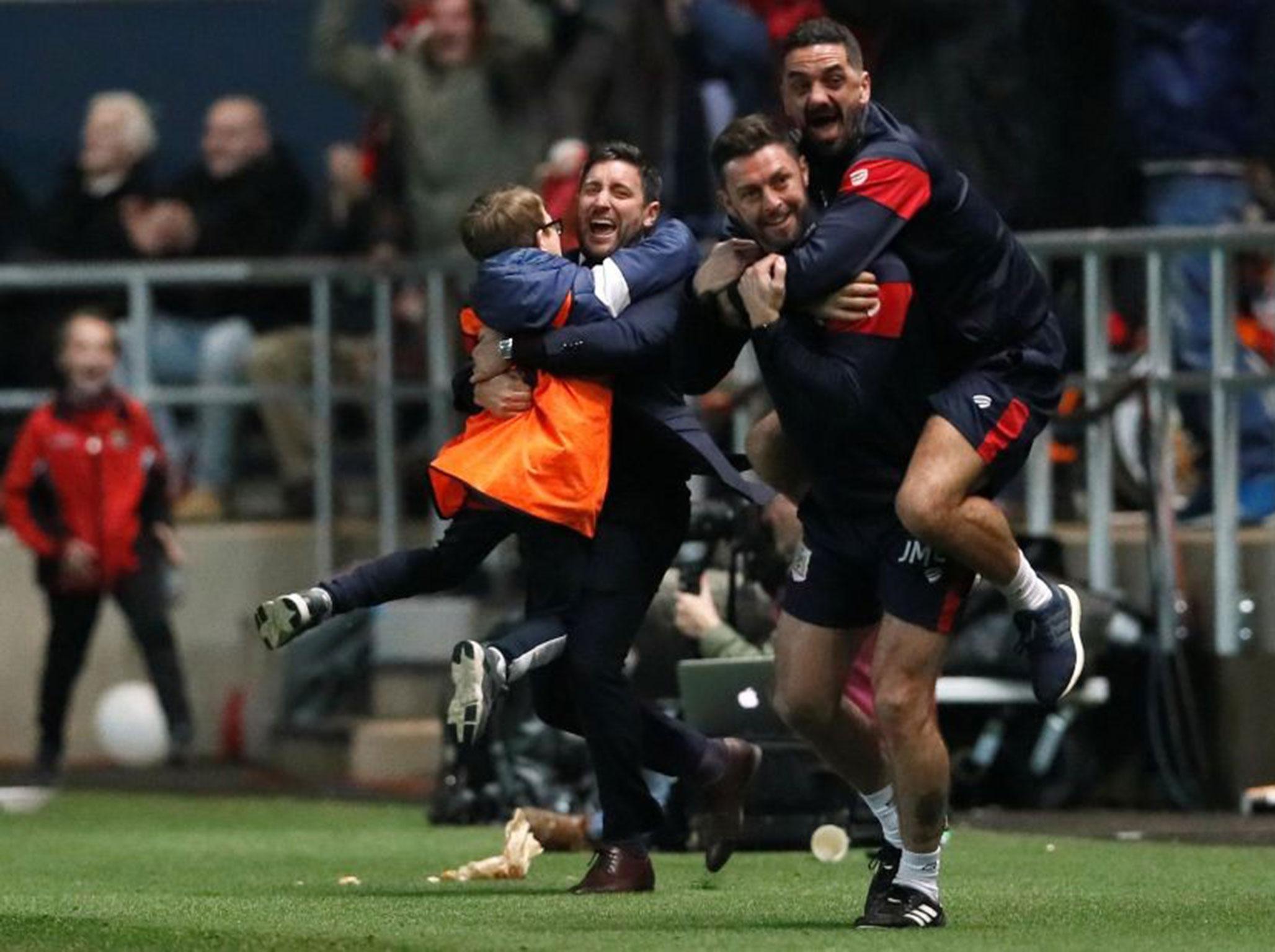 Johnson was elated by City's late winner