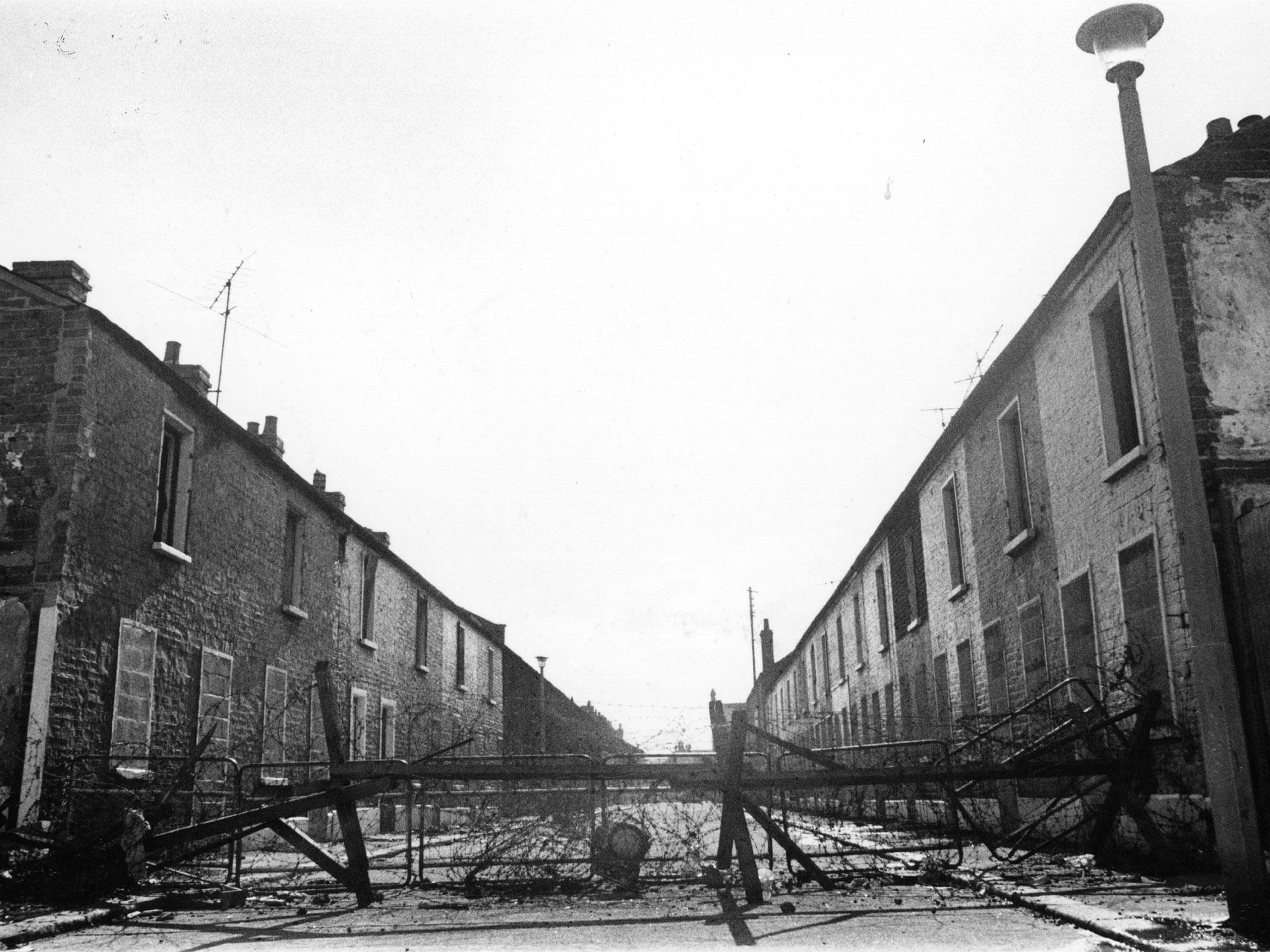 &#13;
The hard, militarised border was eventually replaced over time, paving the way for peace &#13;