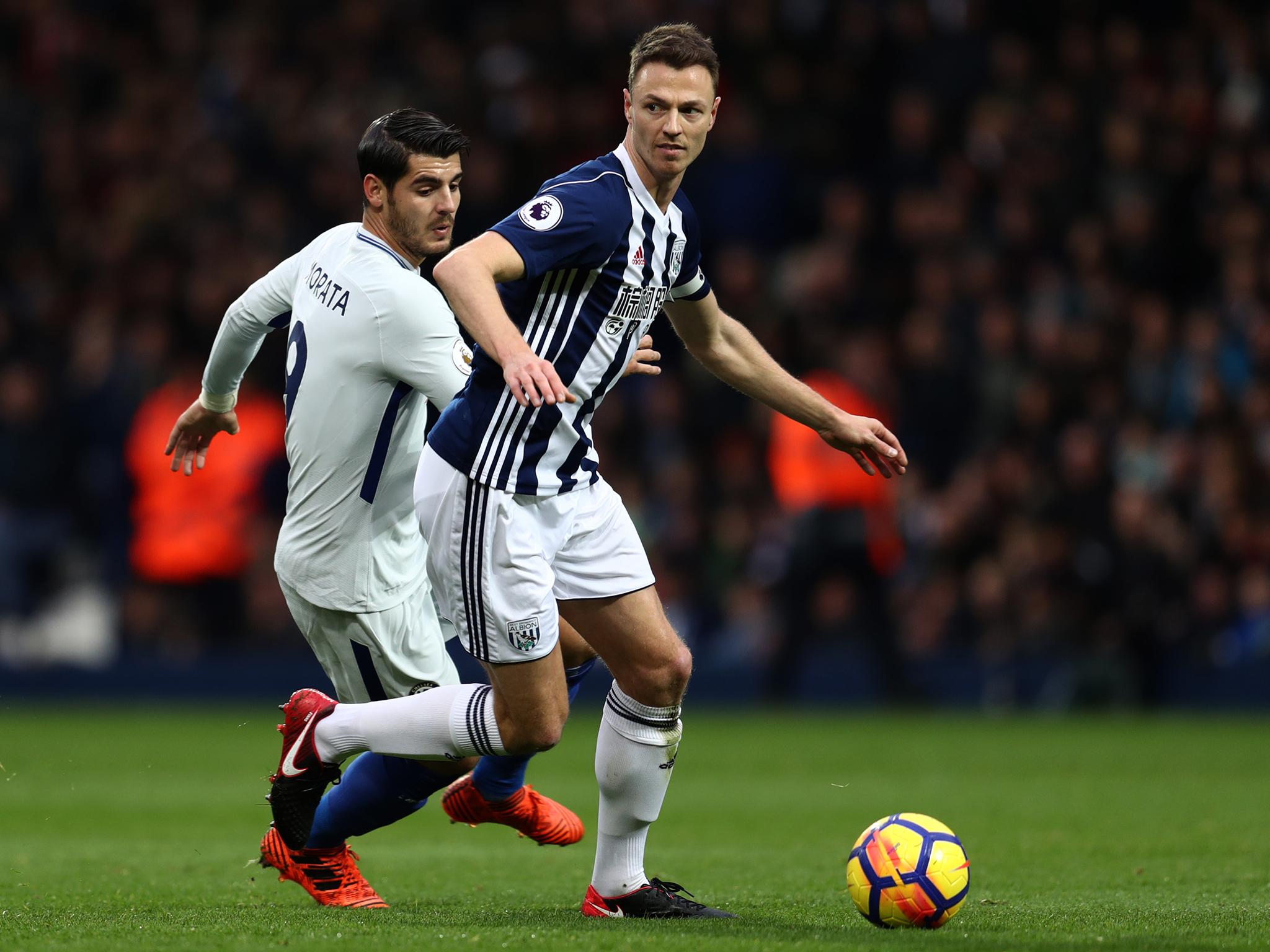 Jonny Evans could leave West Bromwich Albion in January if he fails to sign a new contract