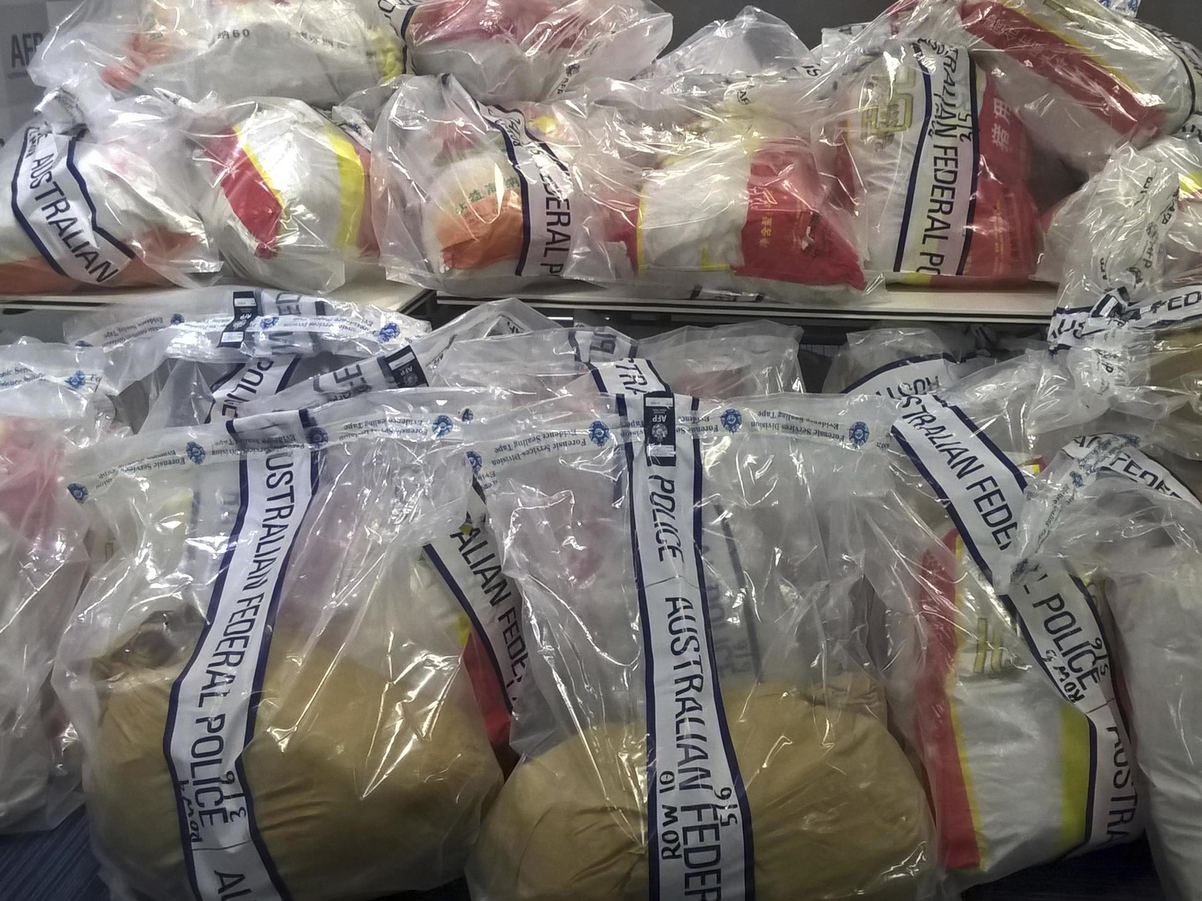 US Border and Customs Protection are holding a truck driver in custody after officers found $13 million worth of methamphetamine hidden in a trailer of frozen strawberries he was hauling from Mexico to the United States.