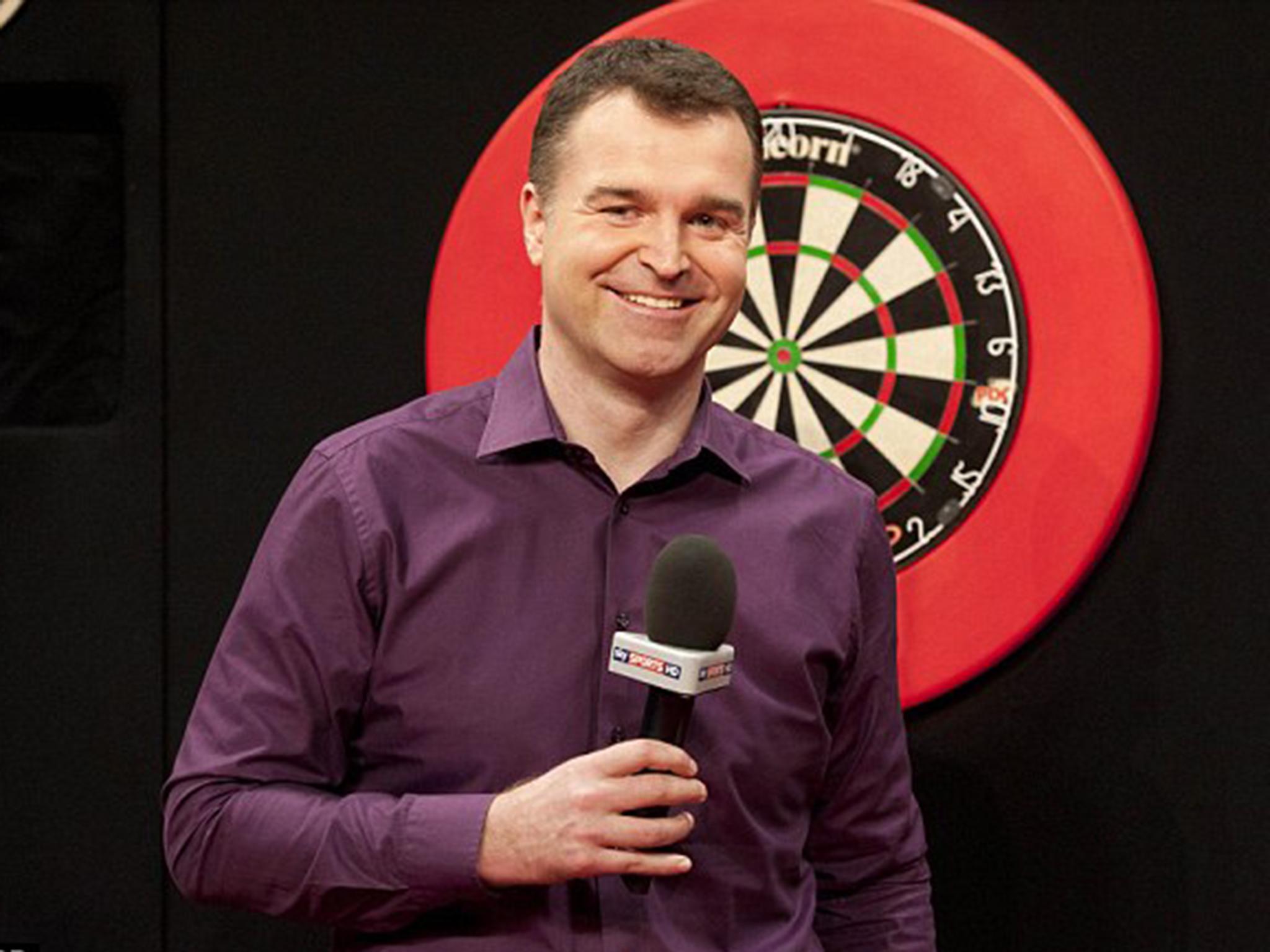 Dave Clark will no longer present Sky Sports' darts coverage