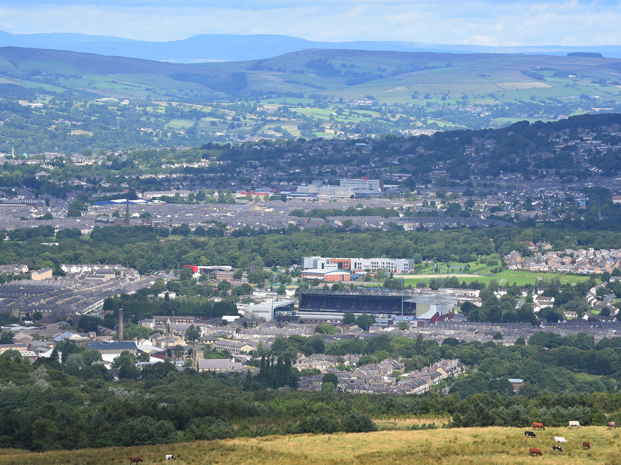 The town of Burnley voted two to one in favour of Brexit