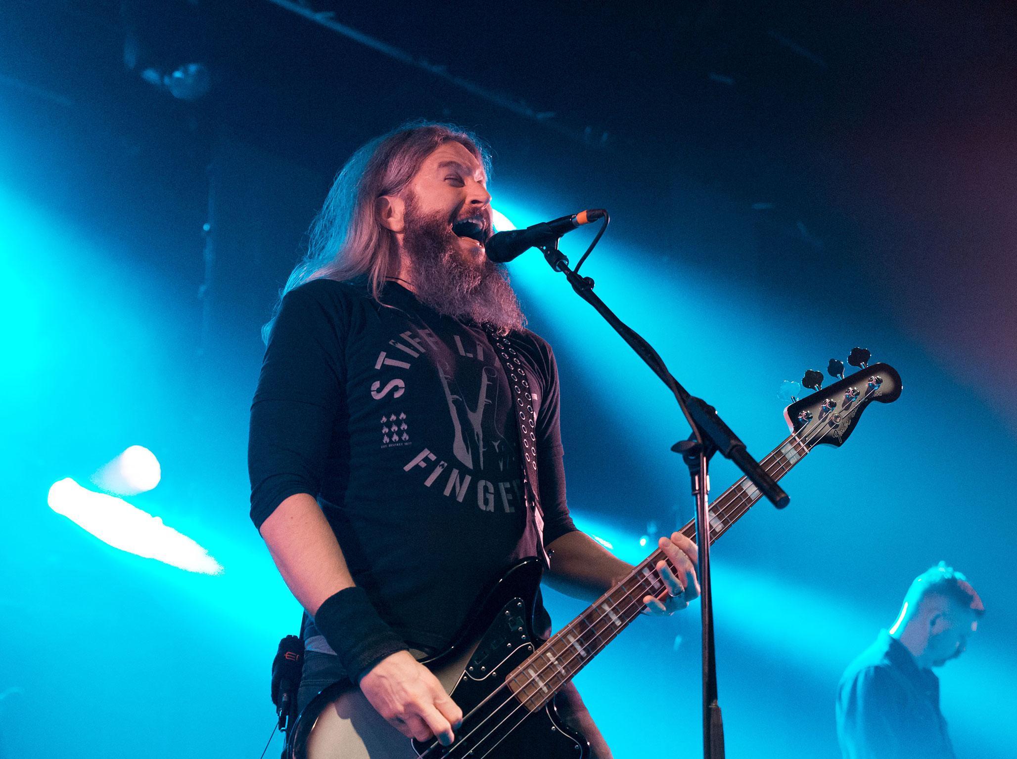 Bassist and vocalist Troy Sanders: the Atlanta-based prog rock luminaries hardly put a foot wrong