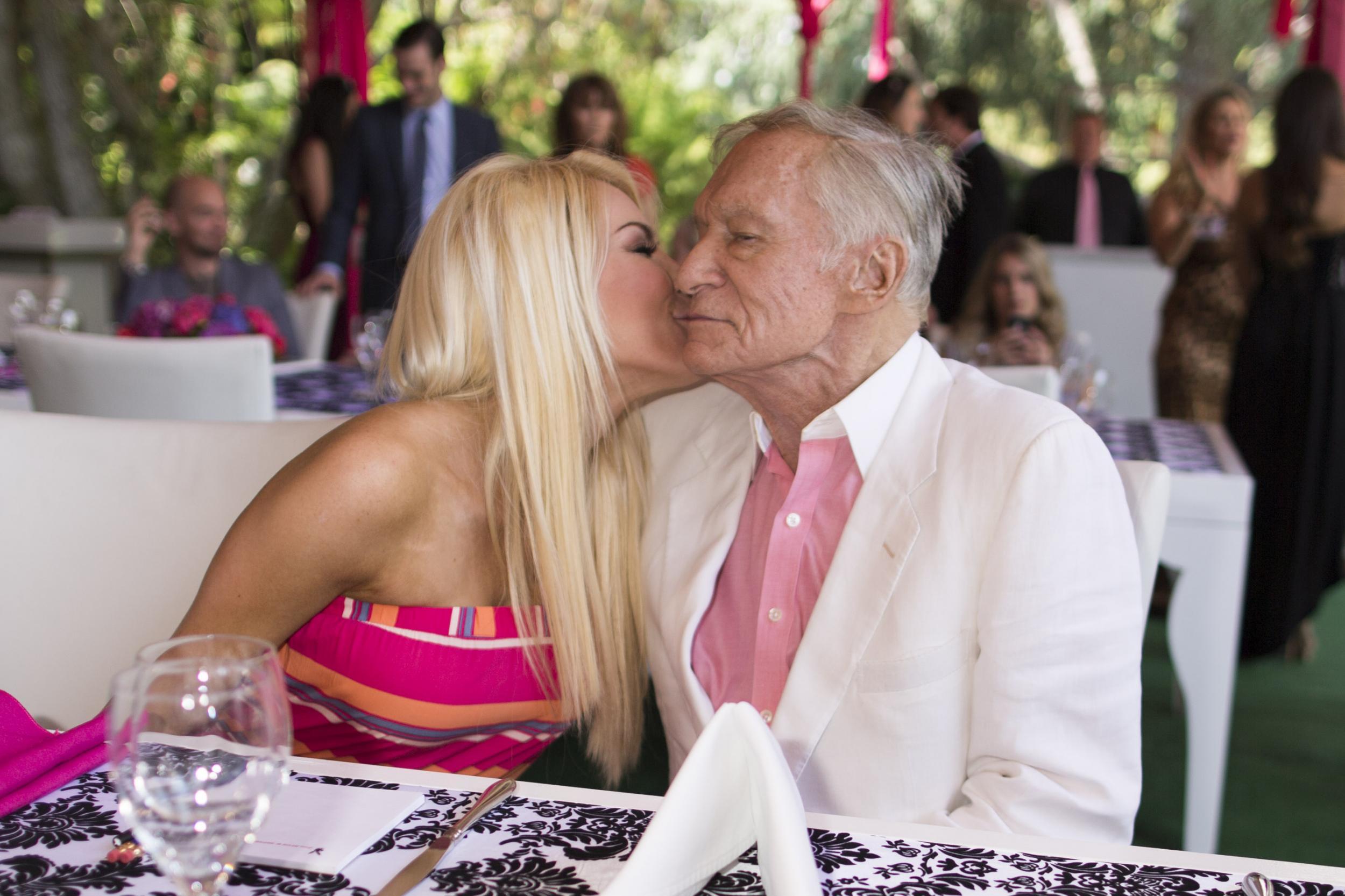 Crystal Hefner and Hugh Hefner were married for almost five years