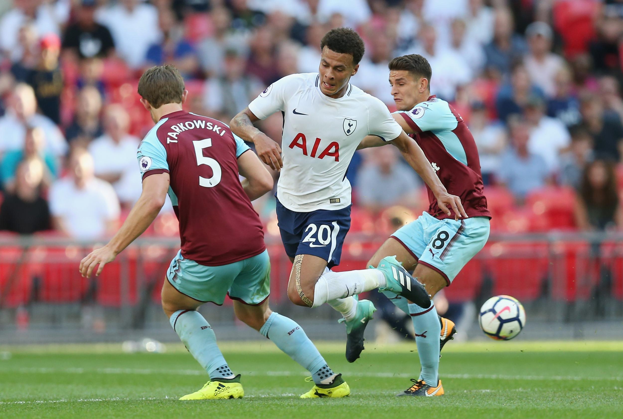 The last encounter between Burnley and Tottenham ended in a 1-1 draw