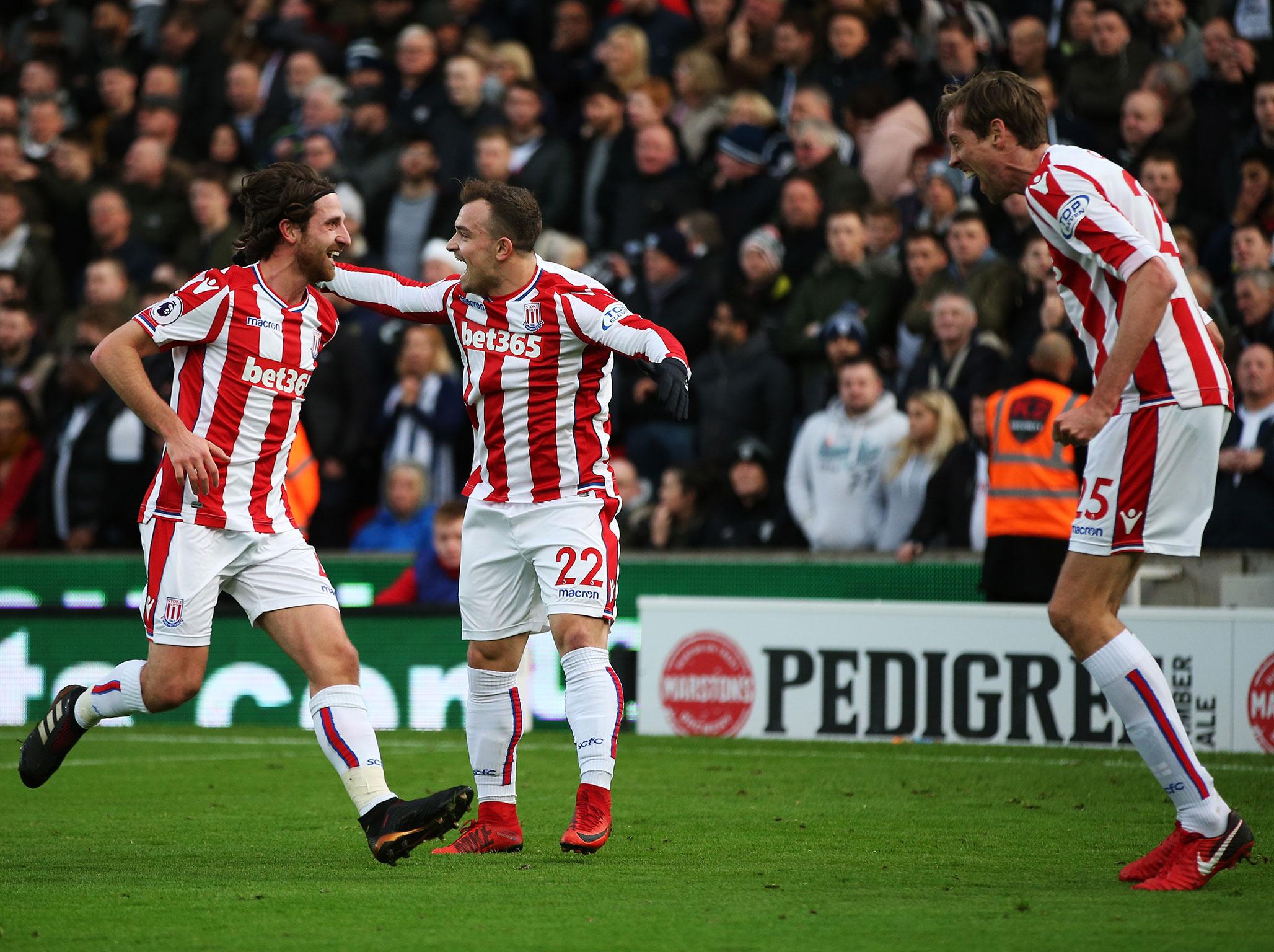 
Allen gave the Potters the lead 