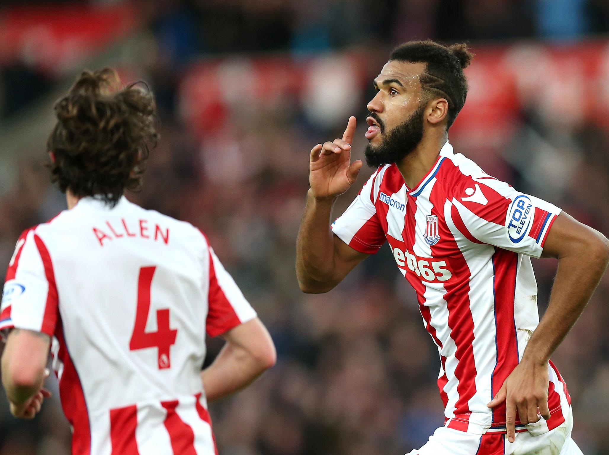 
Choupo-Moting added a second before the break 