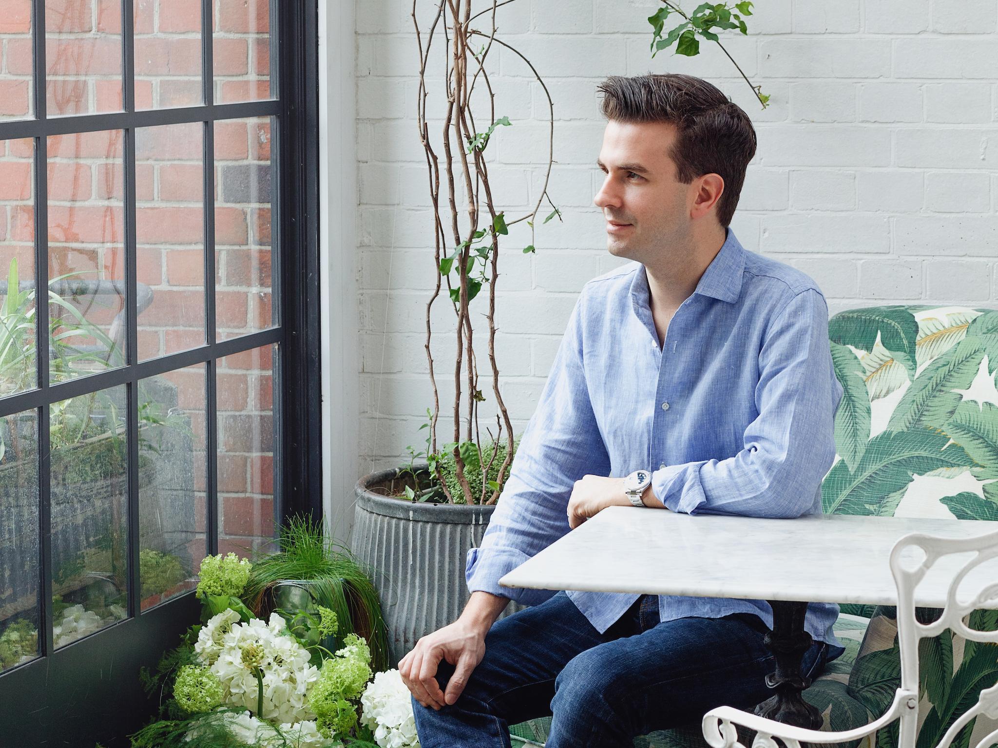 Flowering entrepreneur: Aron Gelbard, the 35-year-old founder of Bloom & Wild