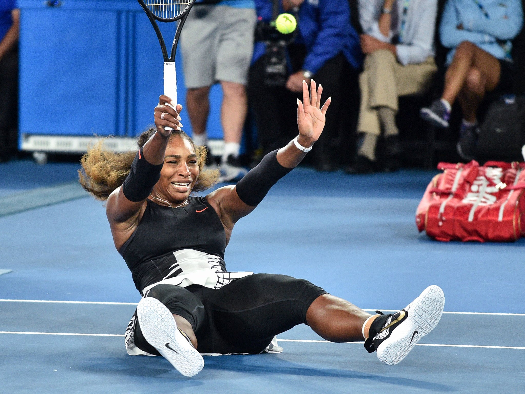 Williams won the Australia Open last season while pregnant