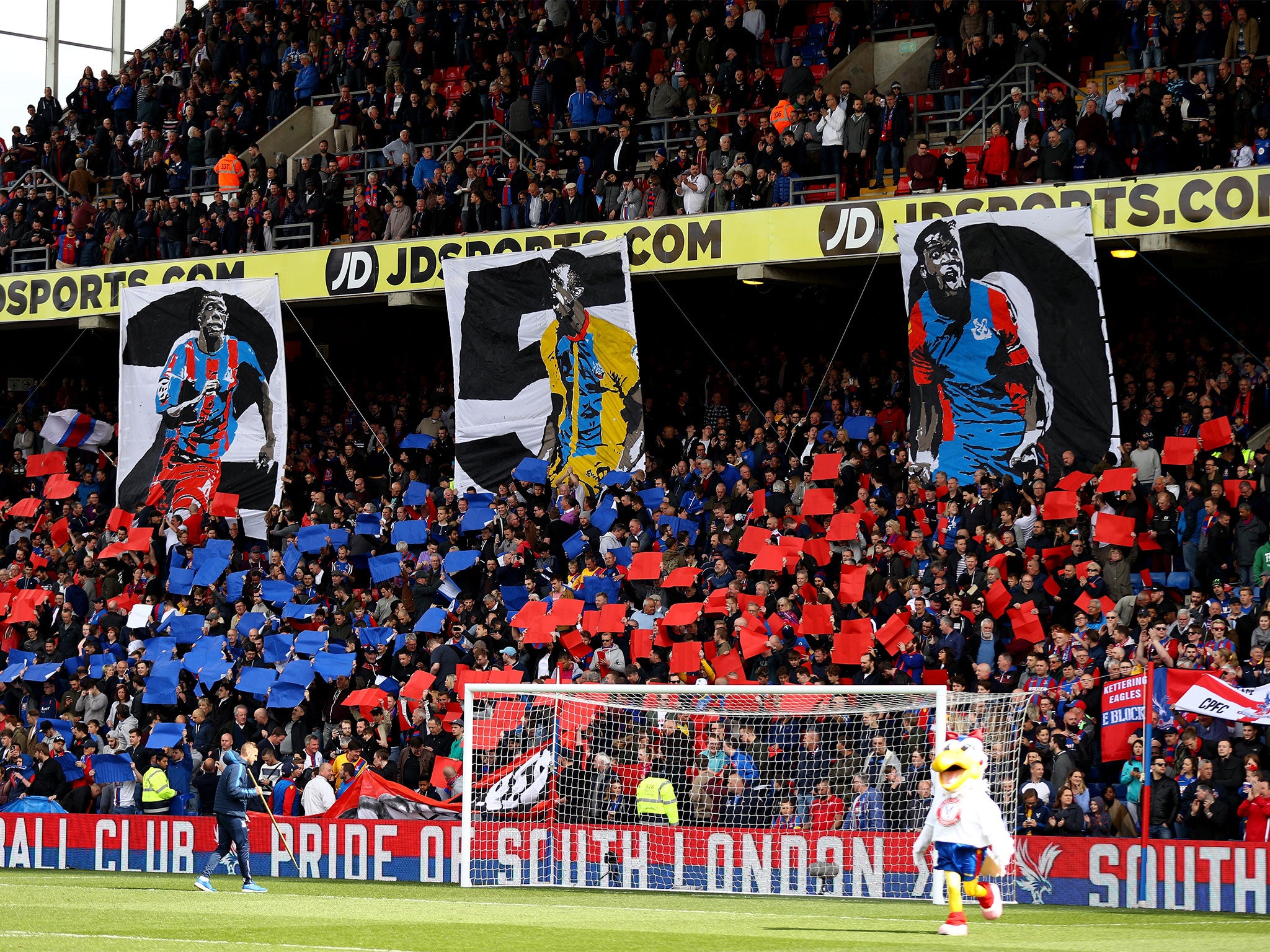 &#13;
The Selhurst Park crowd are likely to be in fine voice &#13;