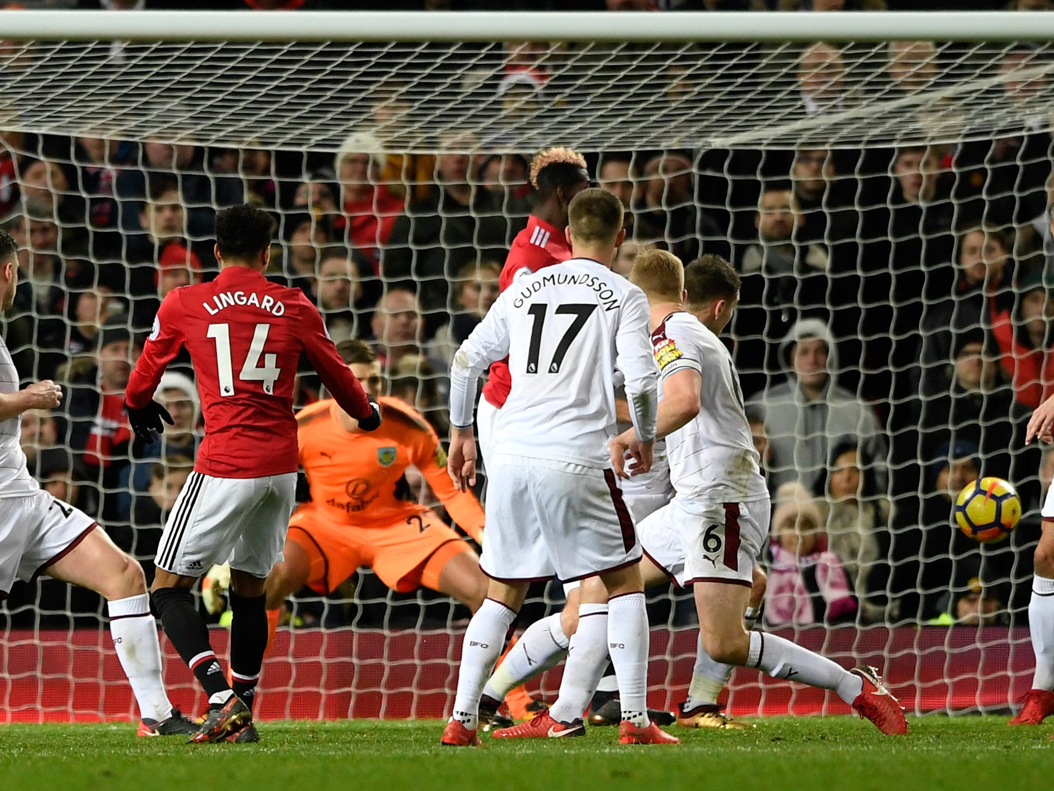 &#13;
Lingard was United's hero at the death on Boxing Day &#13;