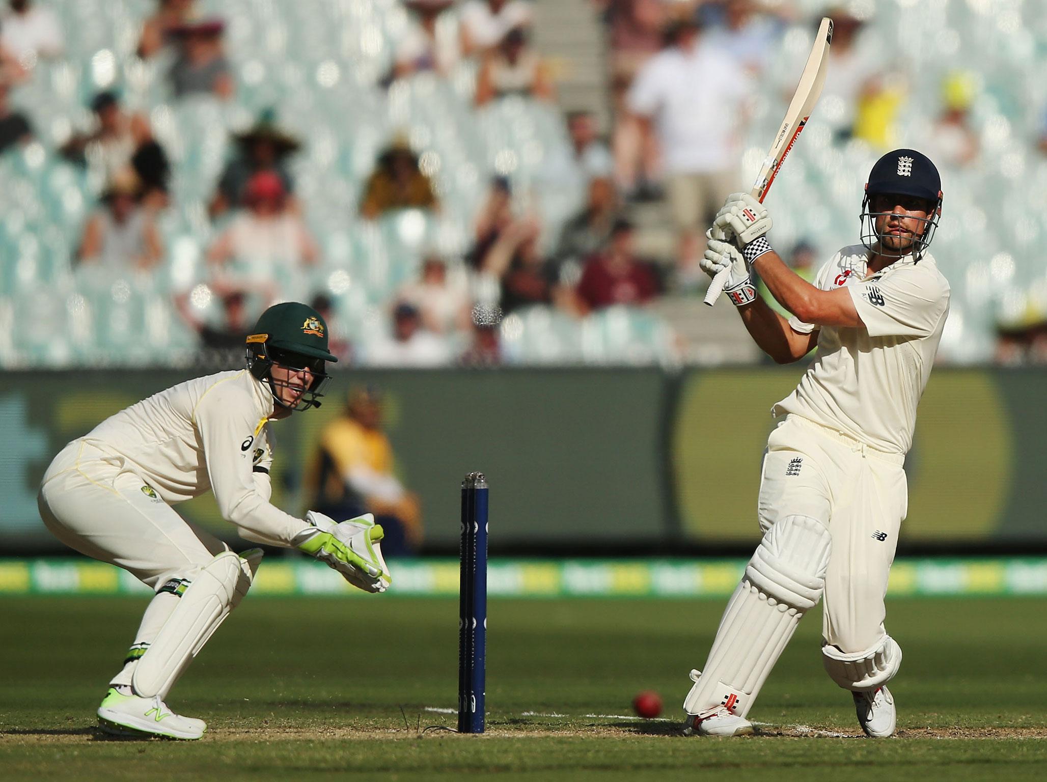 Cook overcame his struggles on this tour to hit a brilliant century