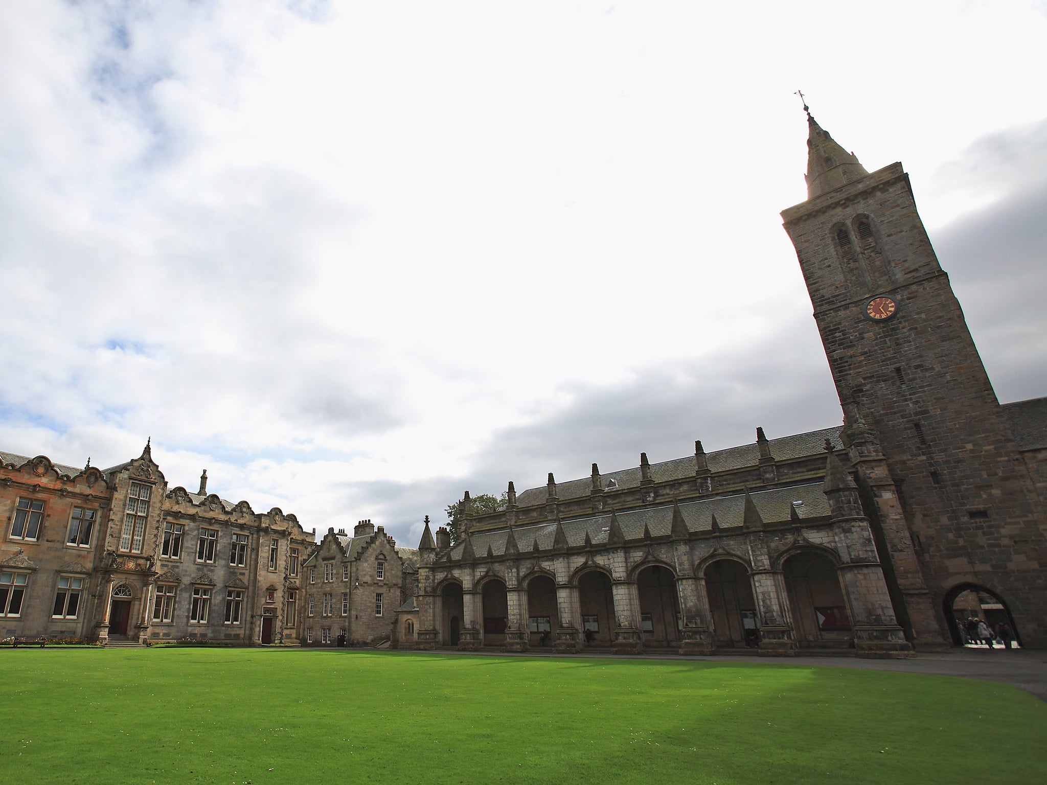 St Andrews University is home to 9,000 students