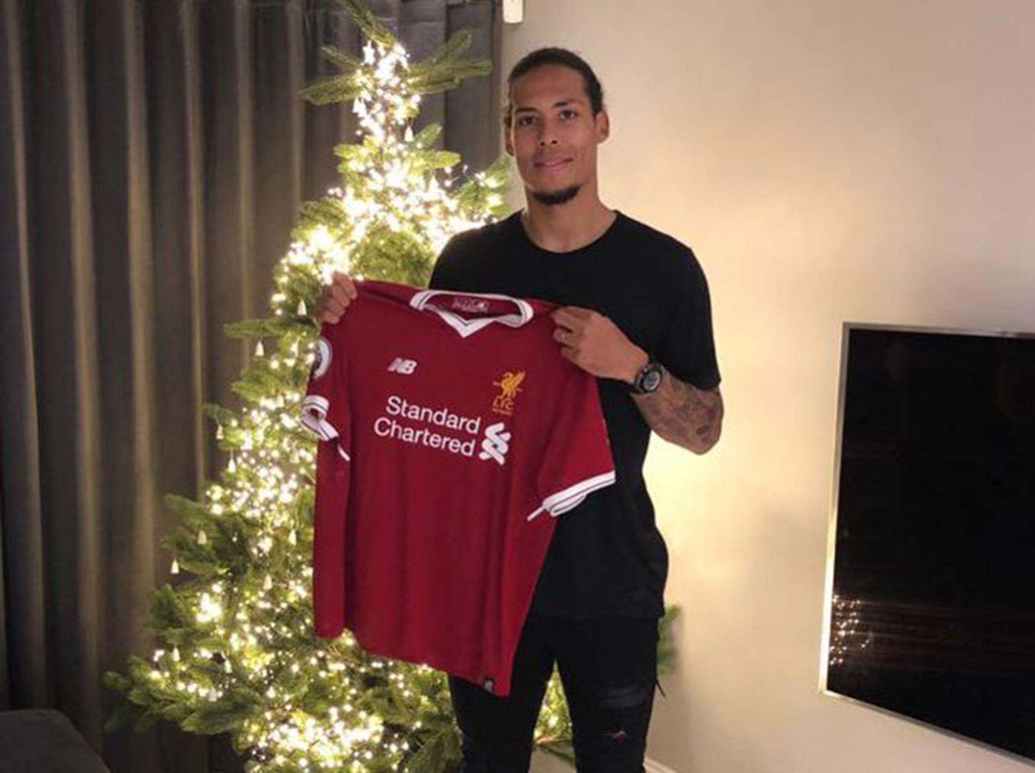 &#13;
Van Dijk is the world's most expensive defender &#13;