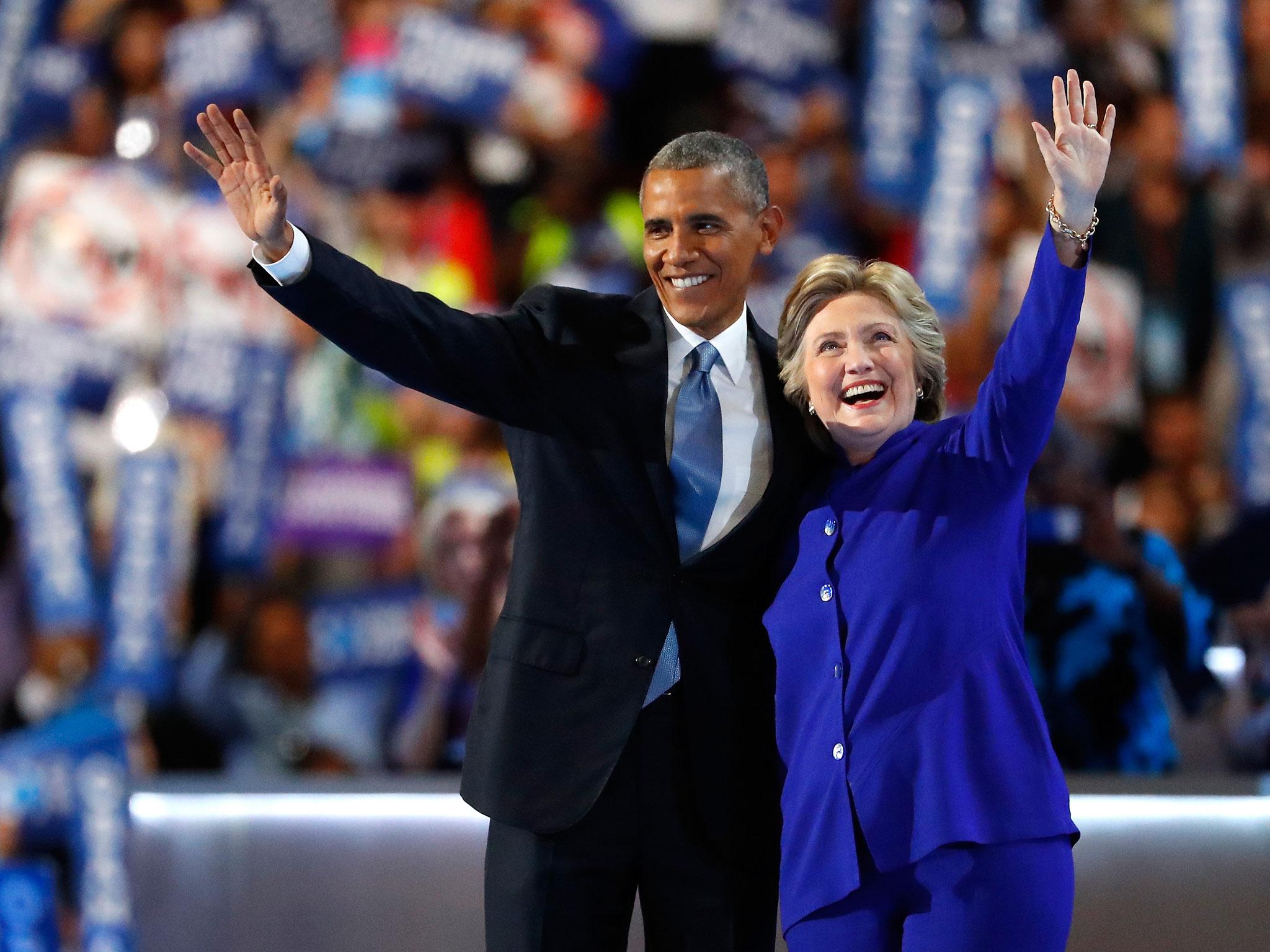 Barack Obama and Hillary Clinton make top of list for 10th year in row