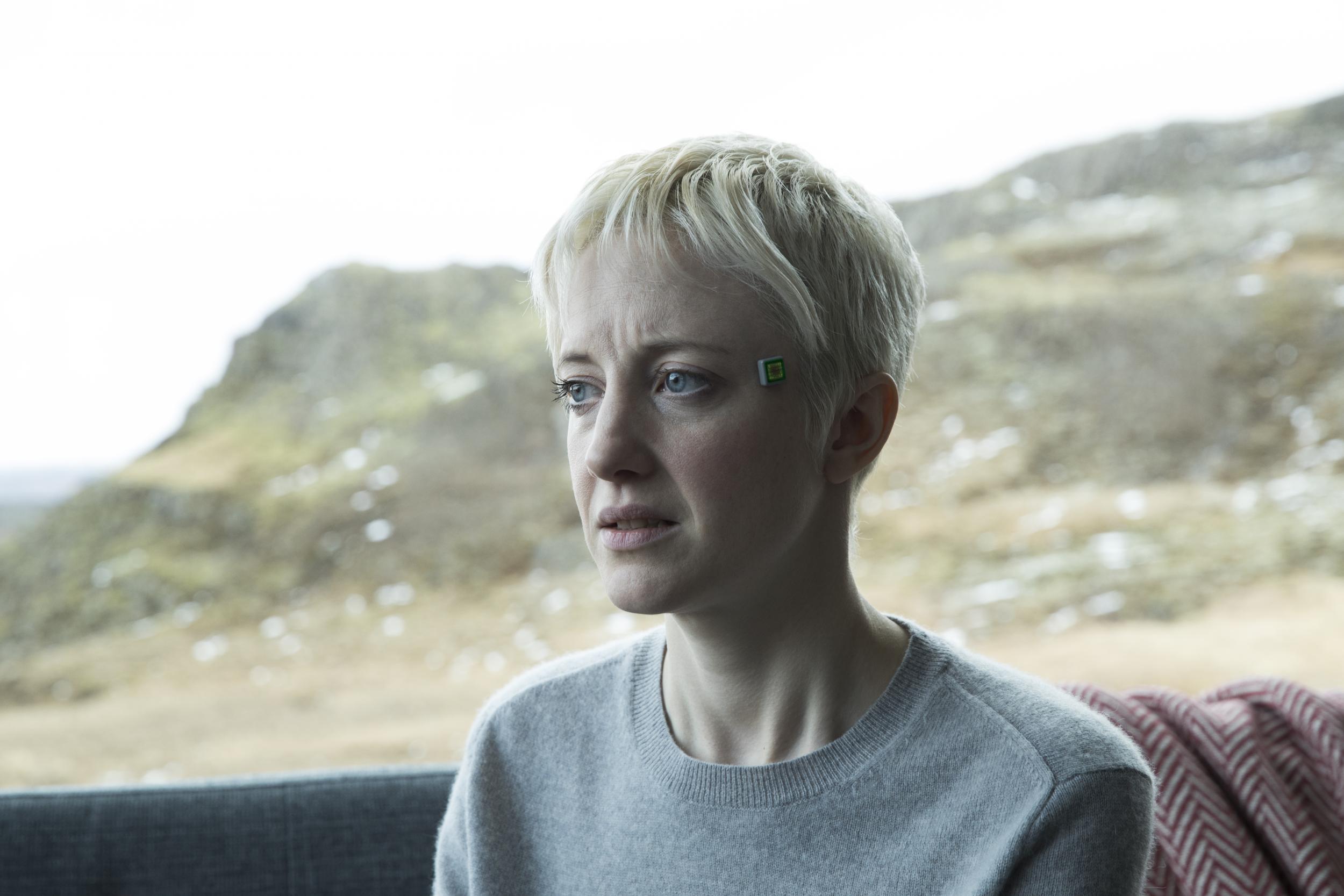 <b>Series four, episode three</b> <p>A new insurance company innovation allows access to people’s memories – much to the dismay of Andrea Riseborough’s Mia, who witnesses an accident but has much darker things to hide. Riseborough is typically excellent, but Mia’s behaviour is jarringly inconsistent throughout.