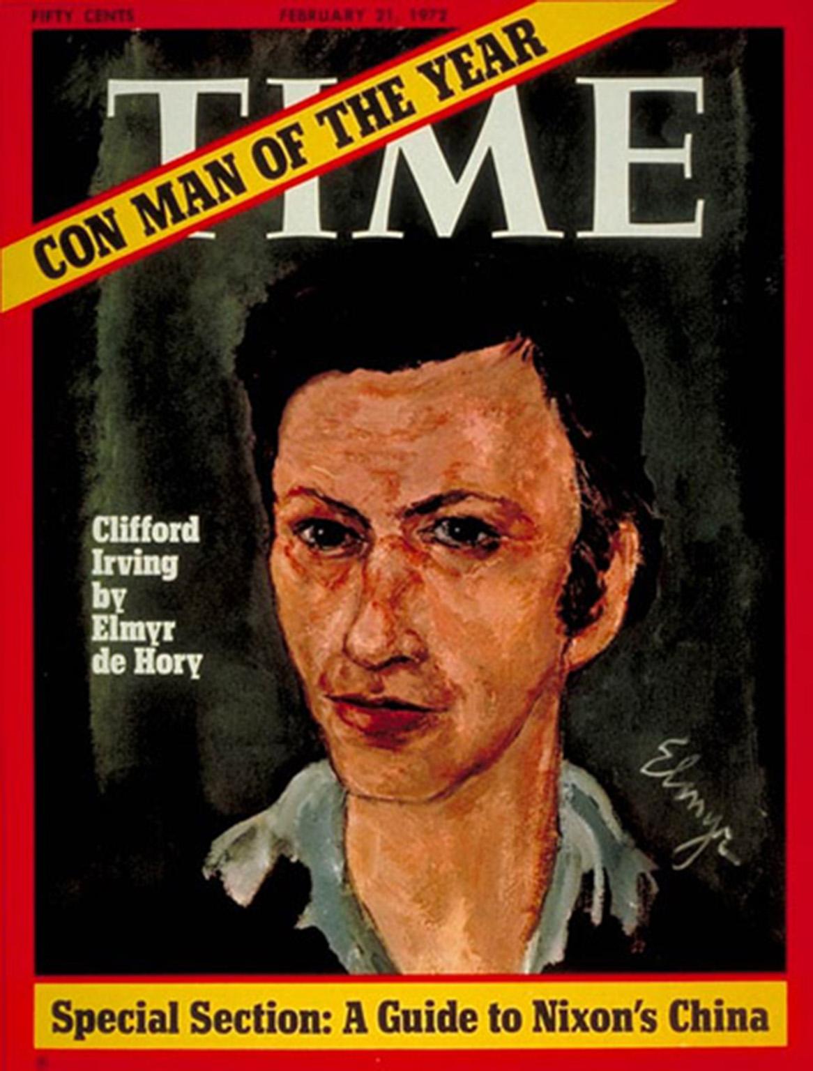 Time’s ‘conman of the year’, 1972