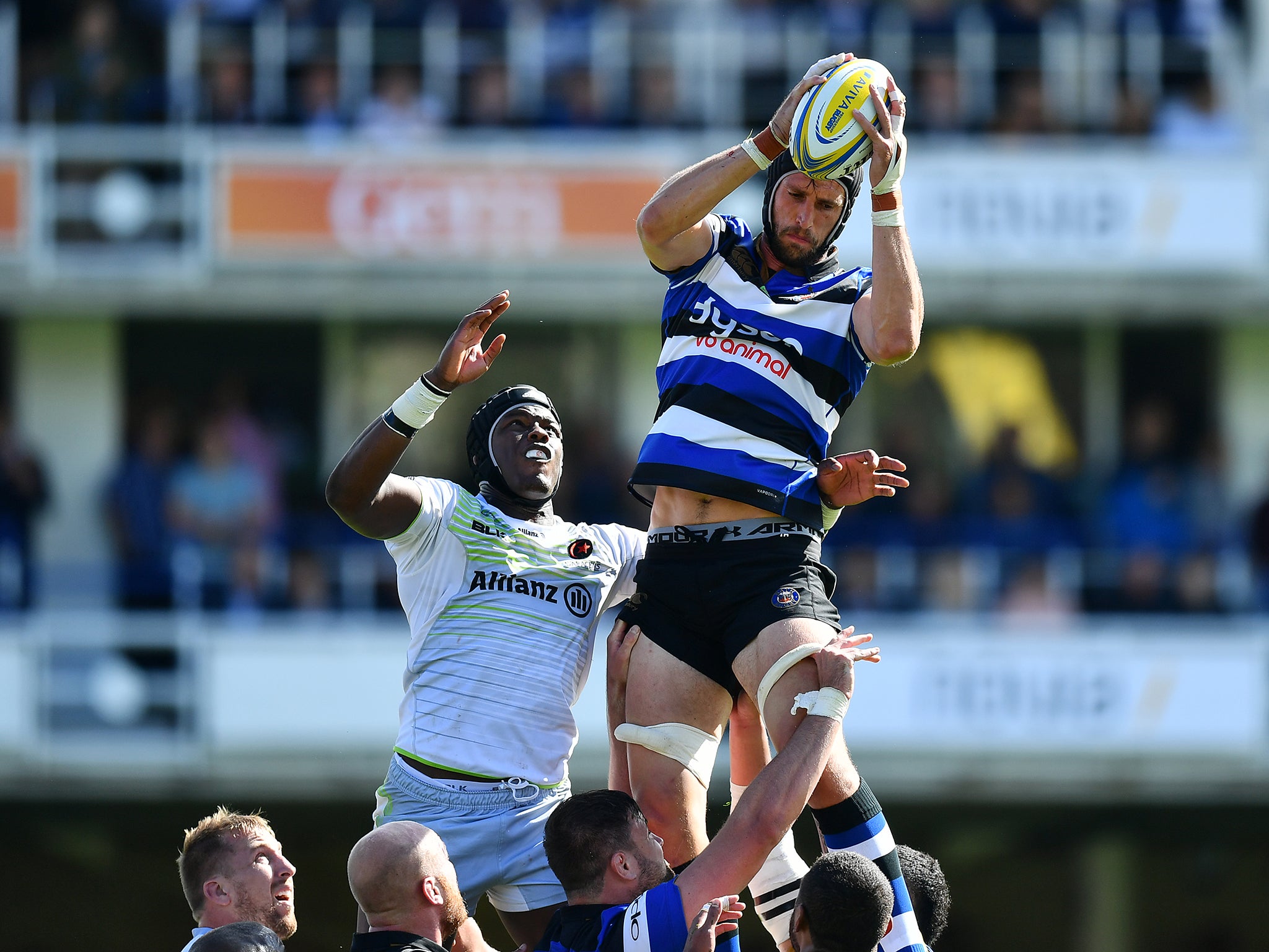 Luke Charteris returns to bolster the Bath pack