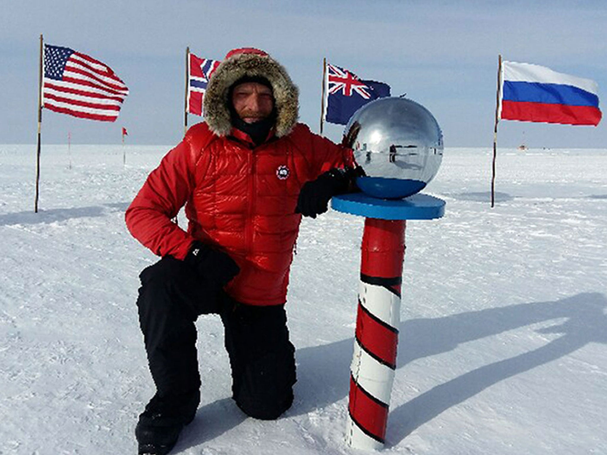 Ben Saunders attempted what he describes as the first ever solo, unassisted crossing of Antarctica in memory of his friend, Lt Col Henry Worsley, who died on an expedition to traverse Antarctic alone last year